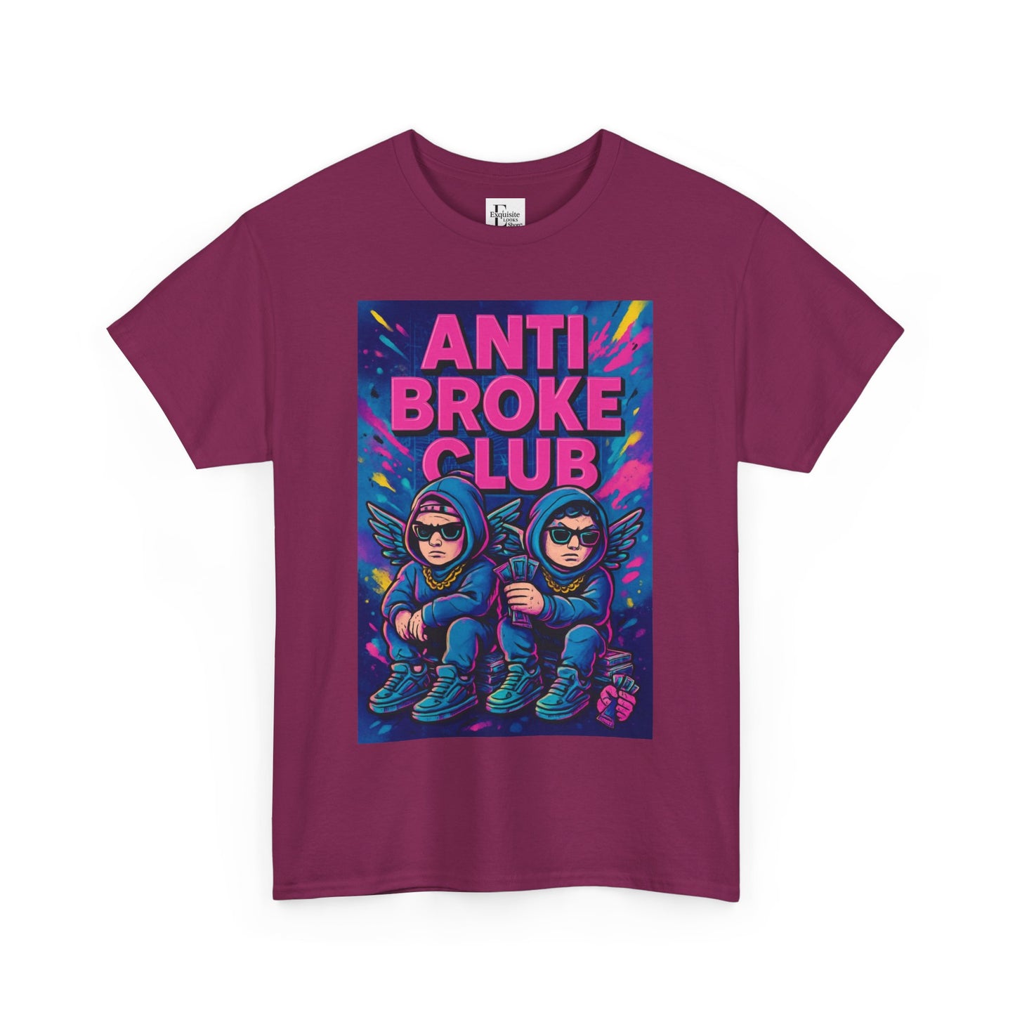 Anti Broke Club graphic T-shirt