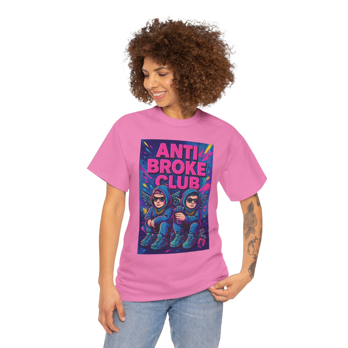 Anti Broke Club graphic T-shirt