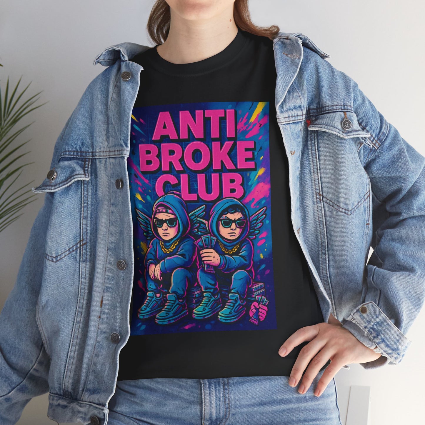 Anti Broke Club graphic T-shirt
