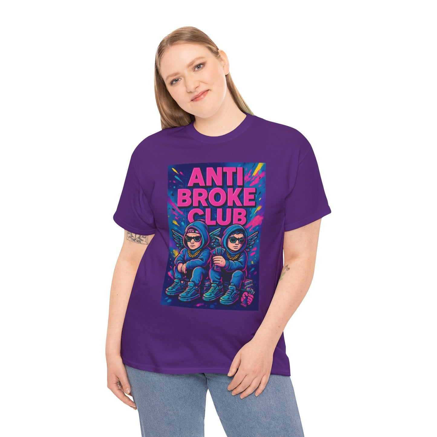 Anti Broke Club graphic T-shirt