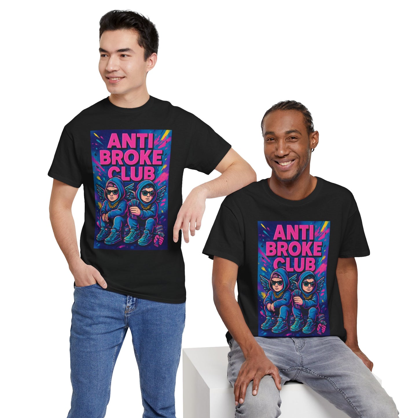 Anti Broke Club graphic T-shirt