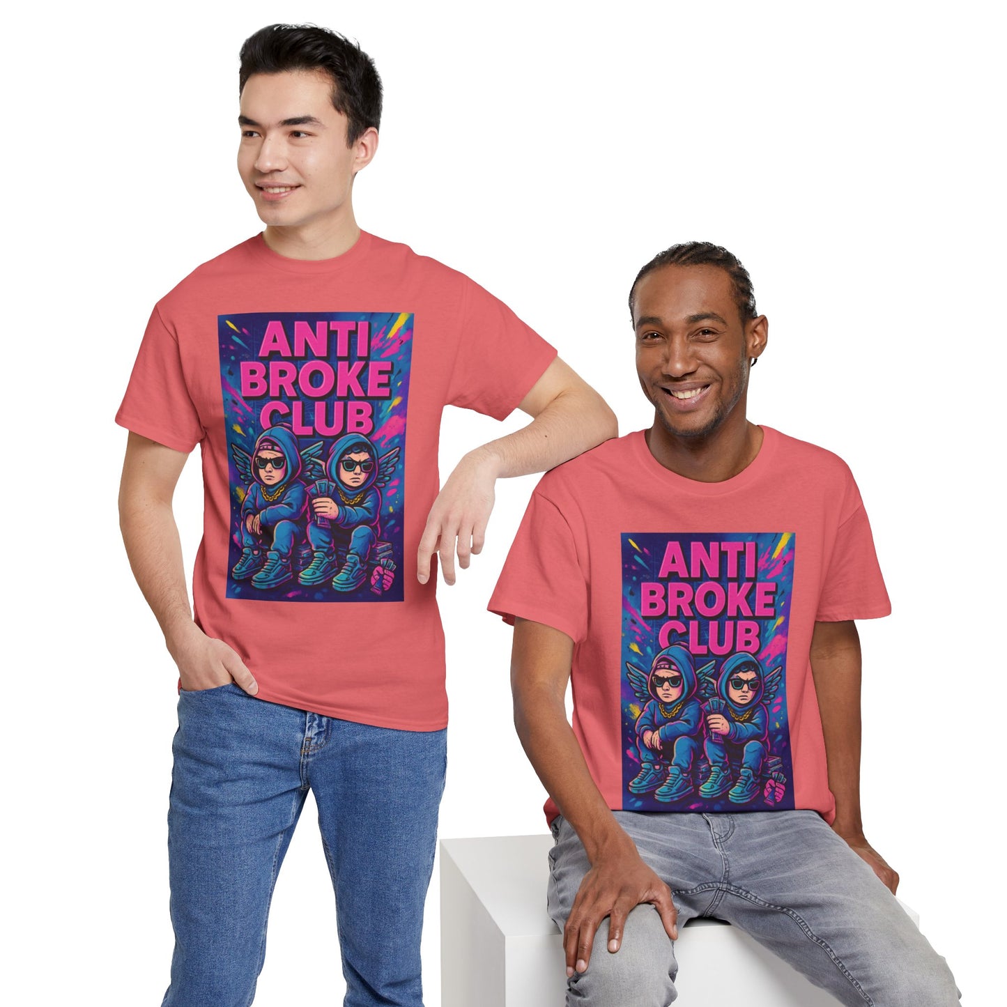 Anti Broke Club graphic T-shirt