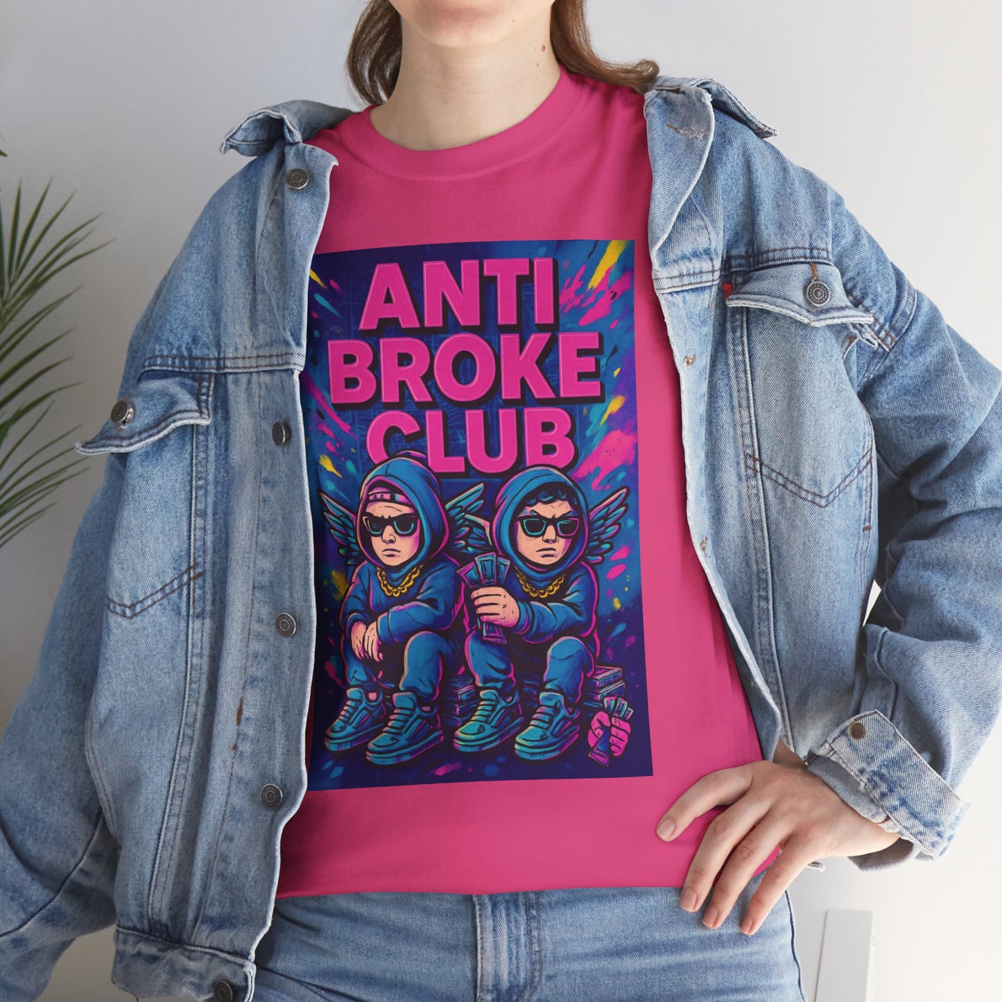 Anti Broke Club graphic T-shirt
