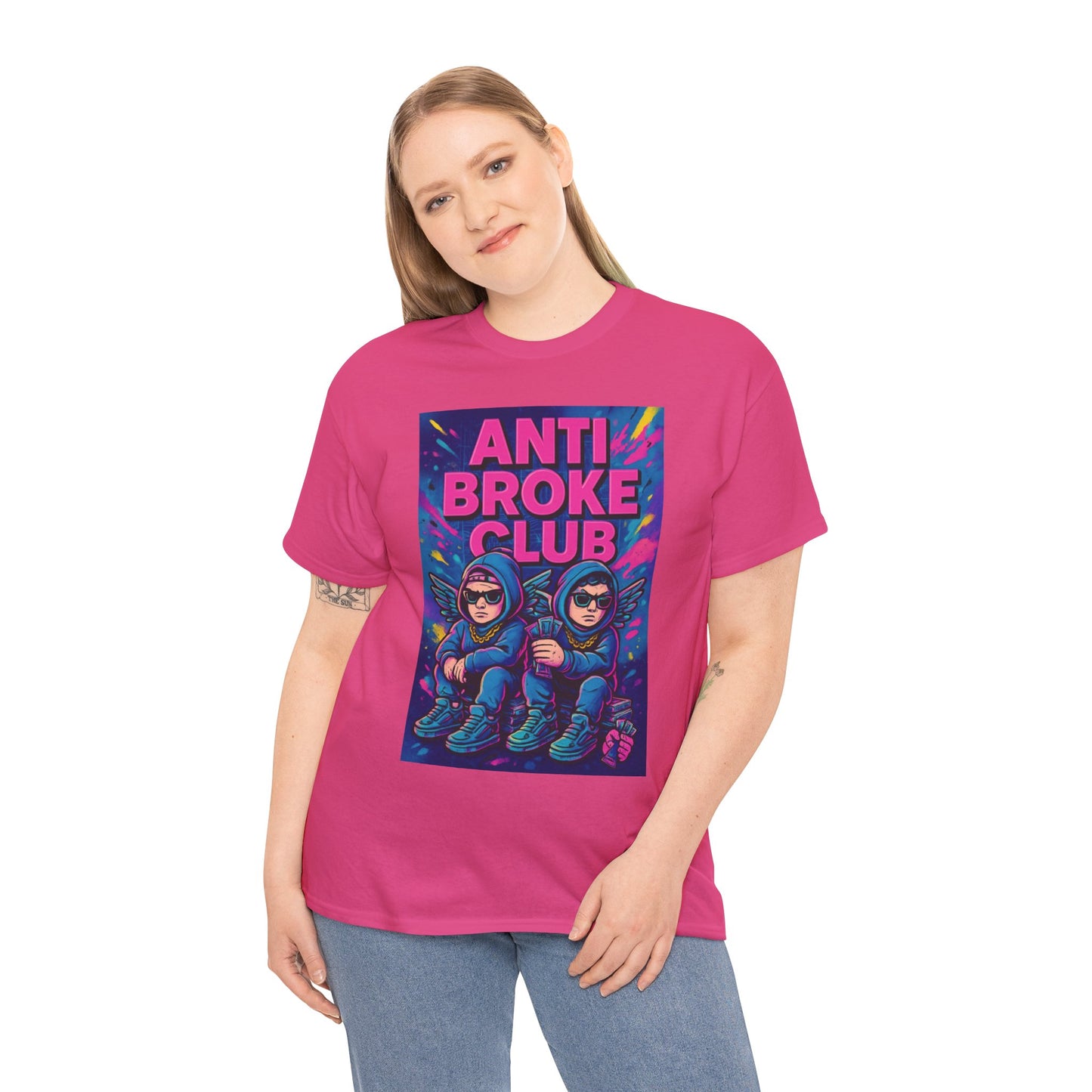 Anti Broke Club graphic T-shirt