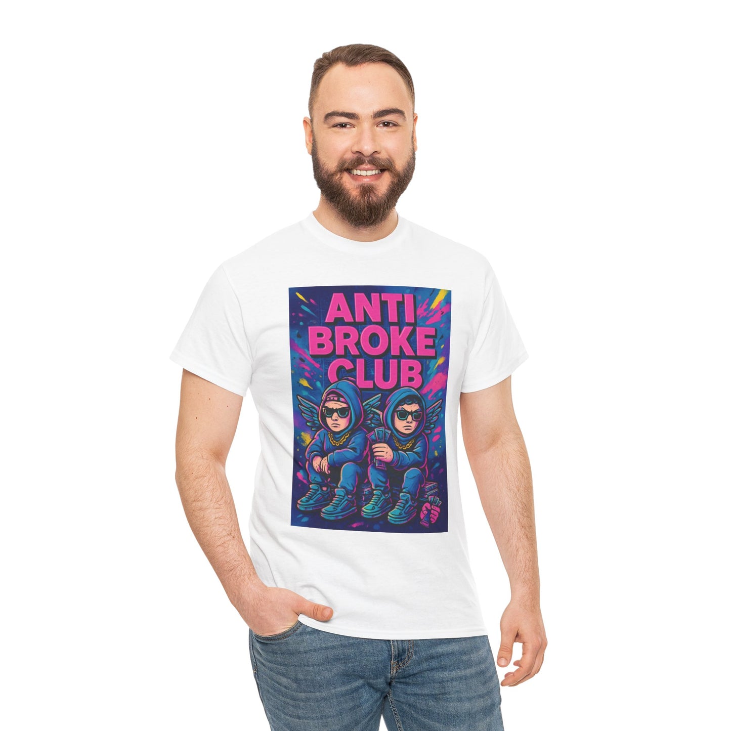 Anti Broke Club graphic T-shirt