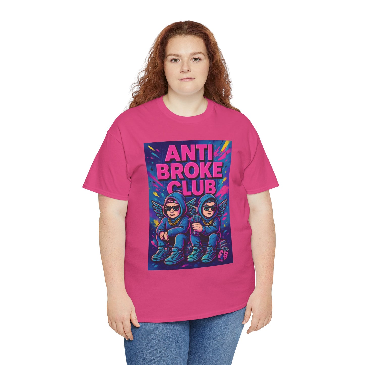 Anti Broke Club graphic T-shirt