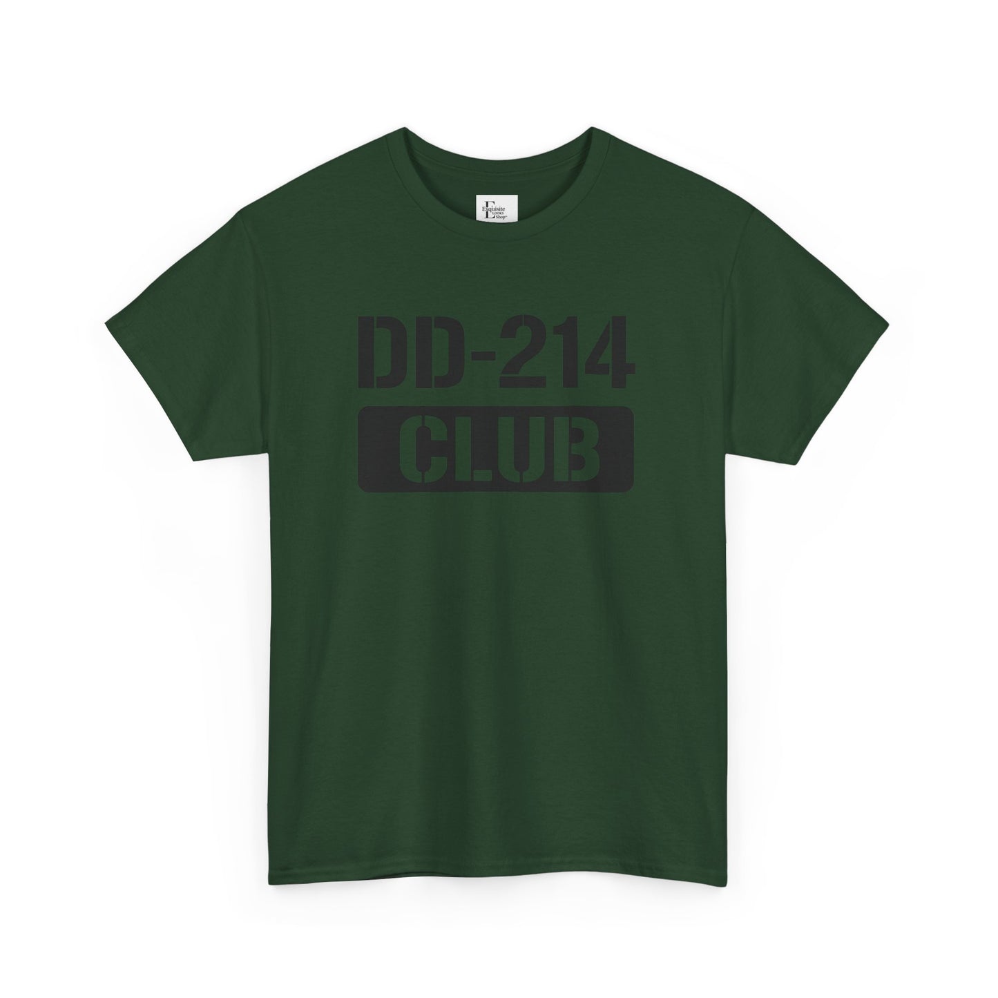 DD-214 Club Unisex Heavy Cotton Veterans Shirt, Patriotic T-Shirt
