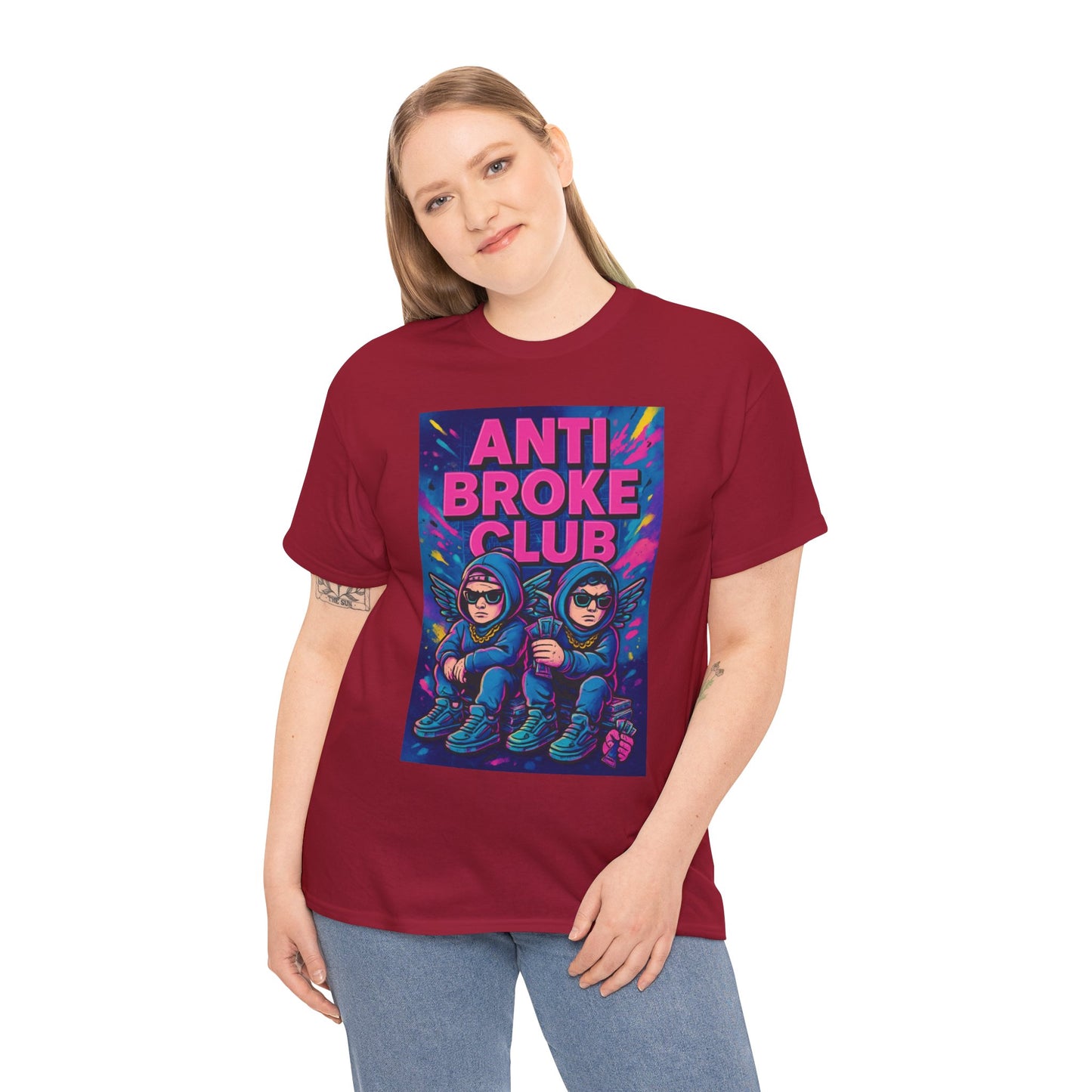 Anti Broke Club graphic T-shirt