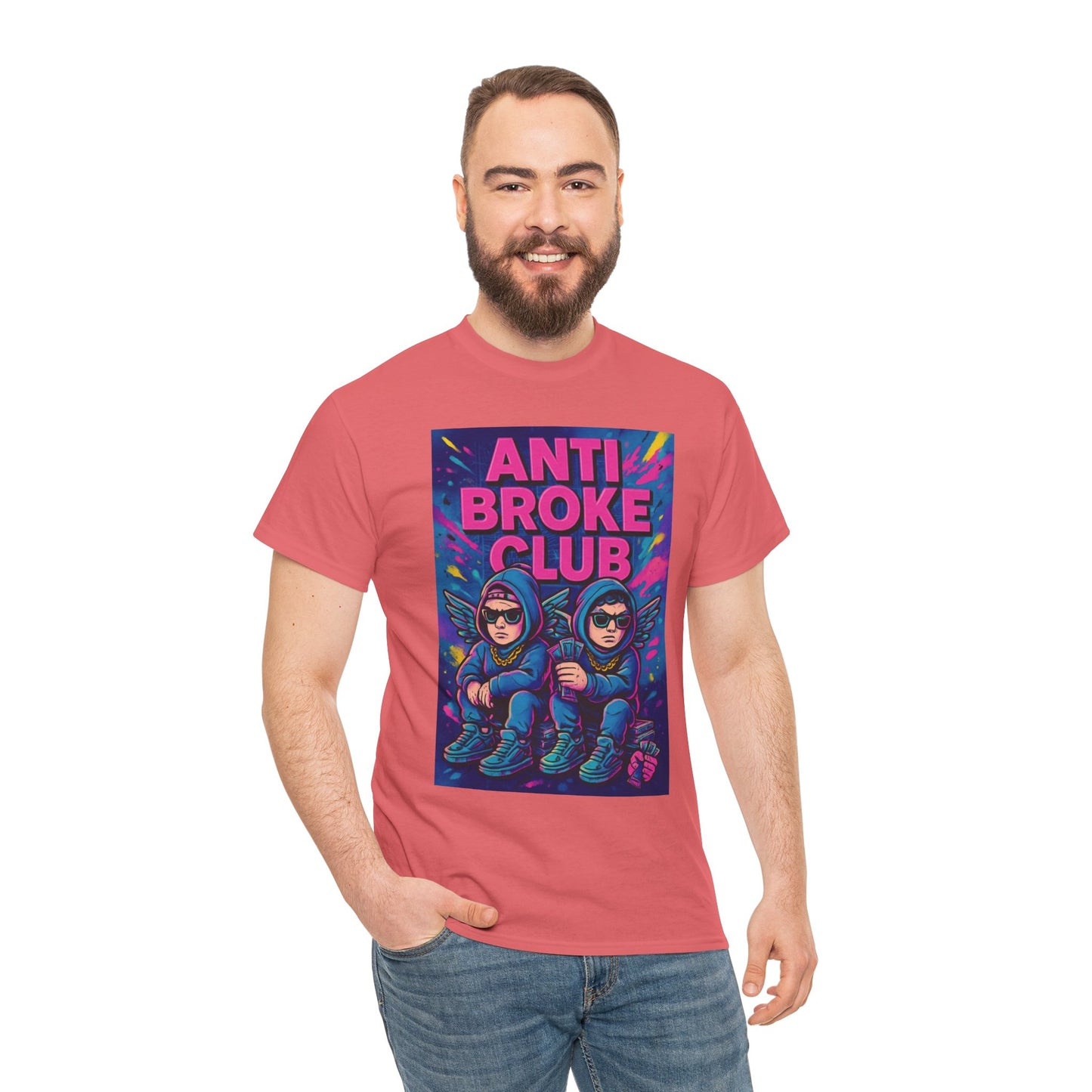 Anti Broke Club graphic T-shirt