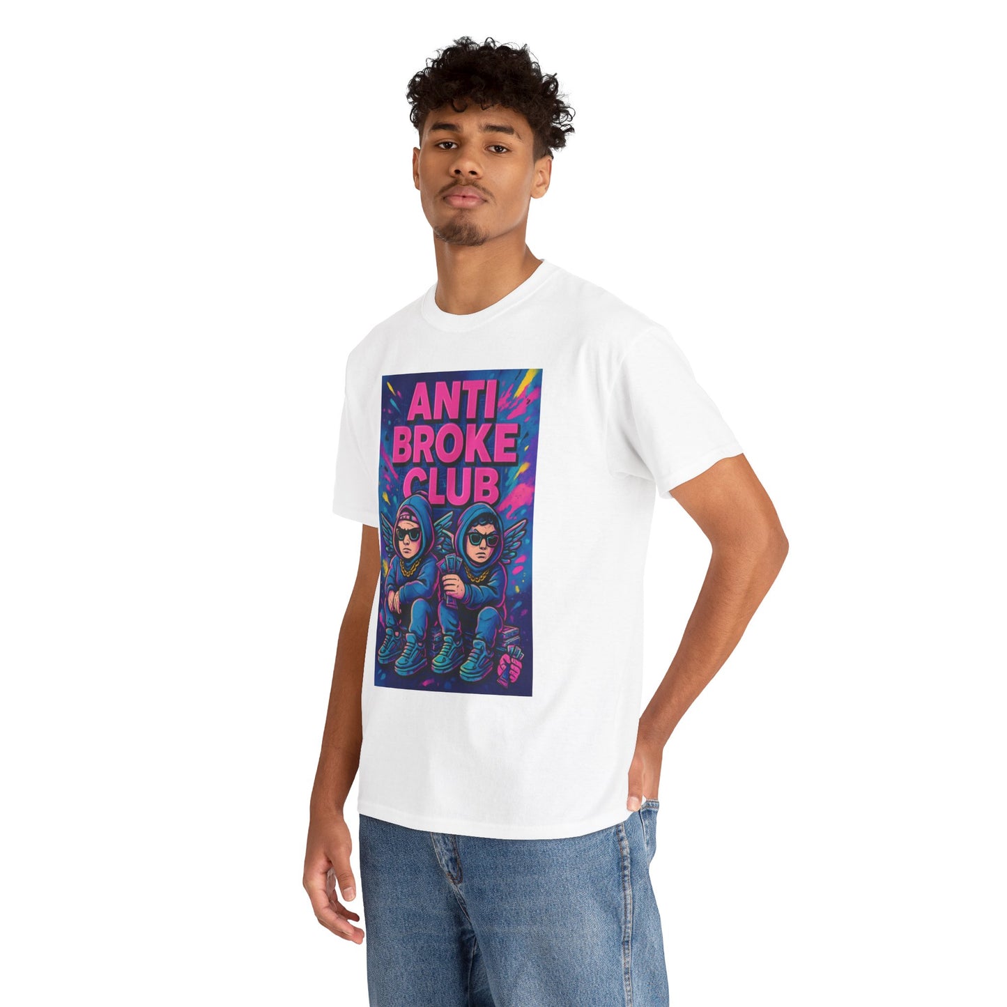 Anti Broke Club graphic T-shirt