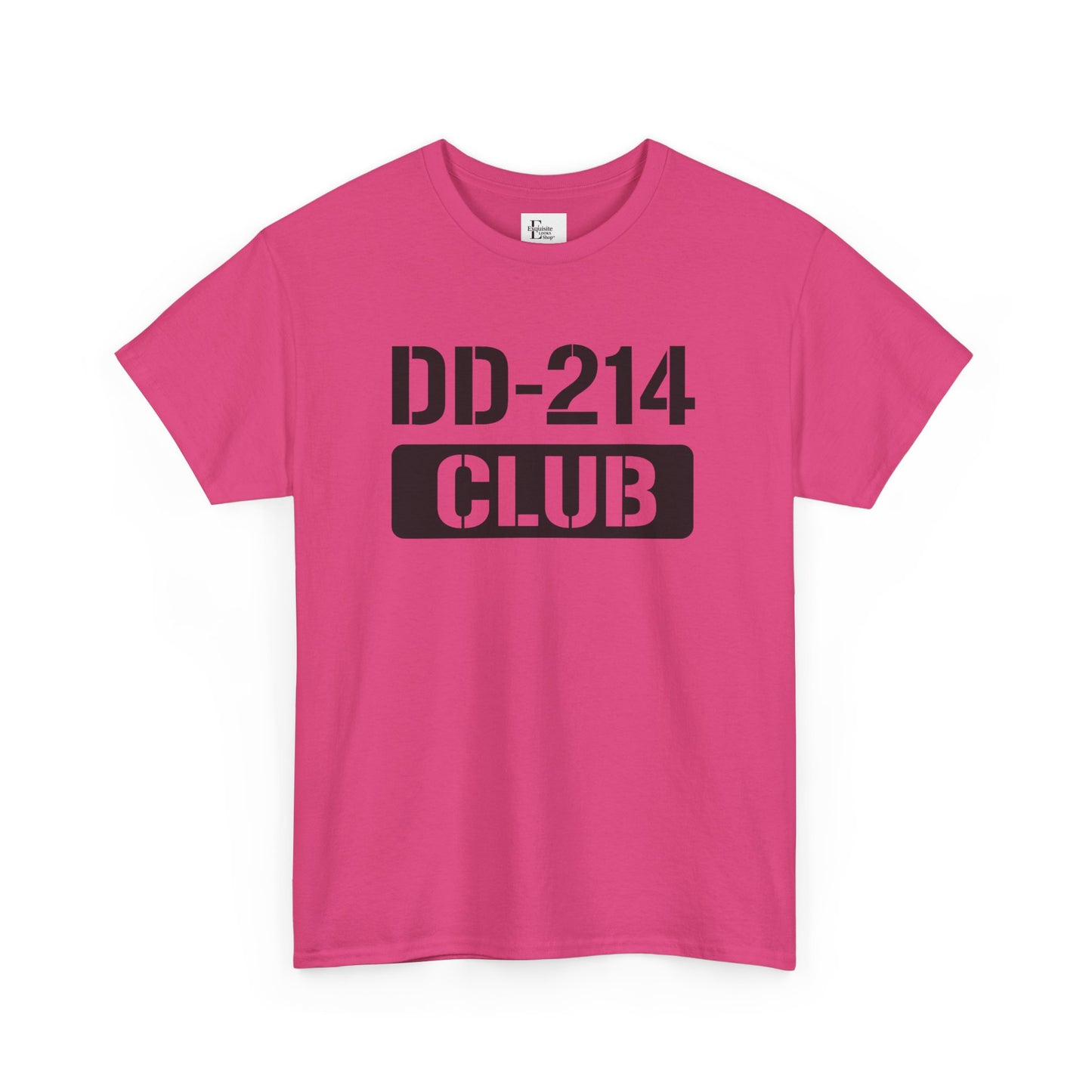 DD-214 Club Unisex Heavy Cotton Veterans Shirt, Patriotic T-Shirt