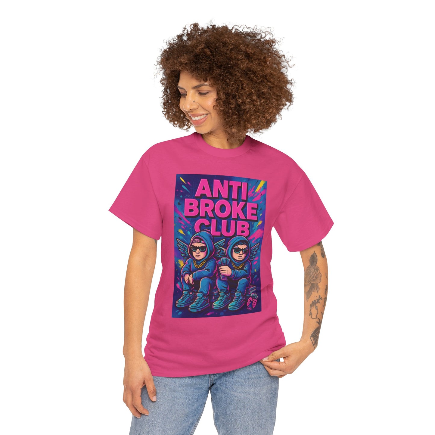 Anti Broke Club graphic T-shirt