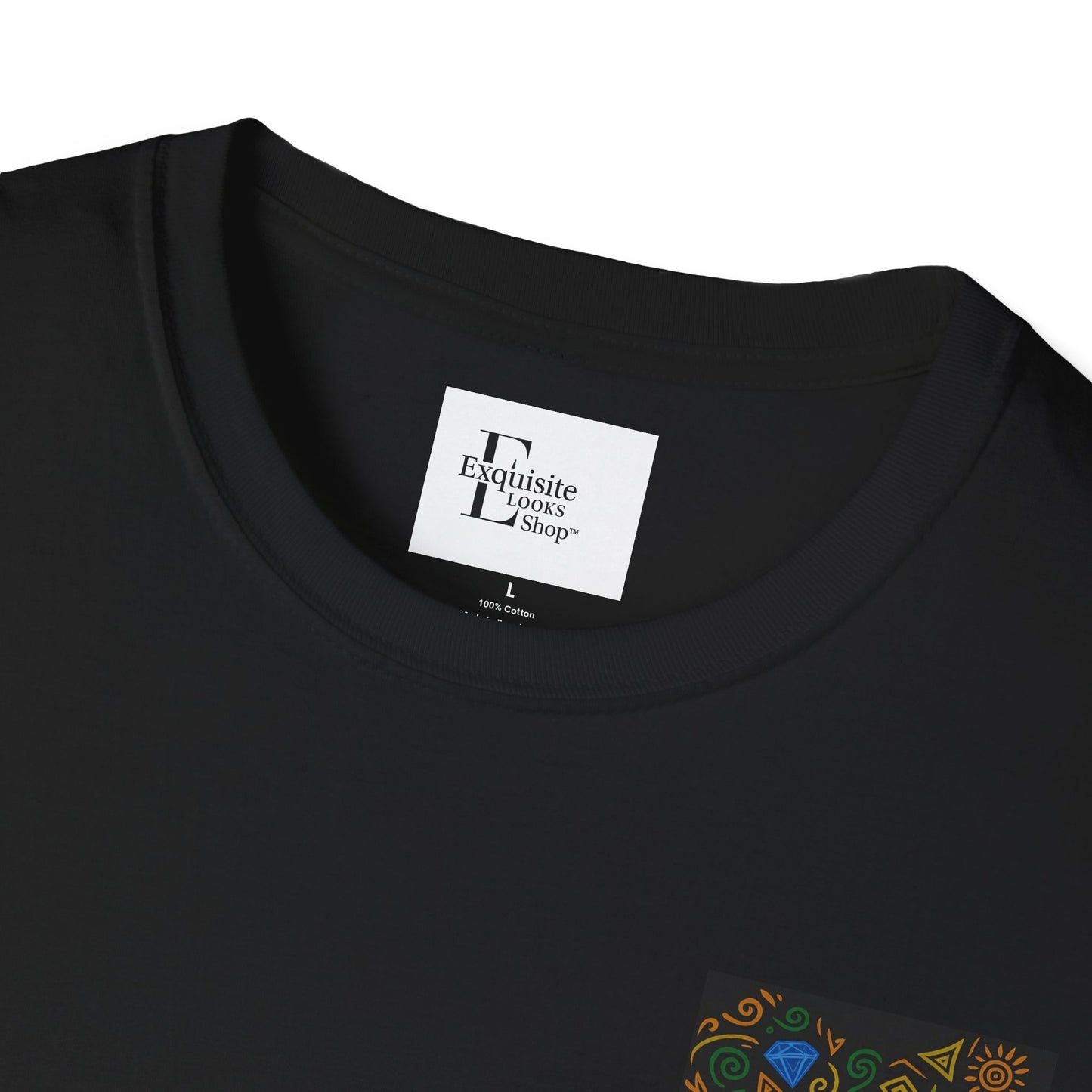 Anti Broke Club swirl graphic T-shirt