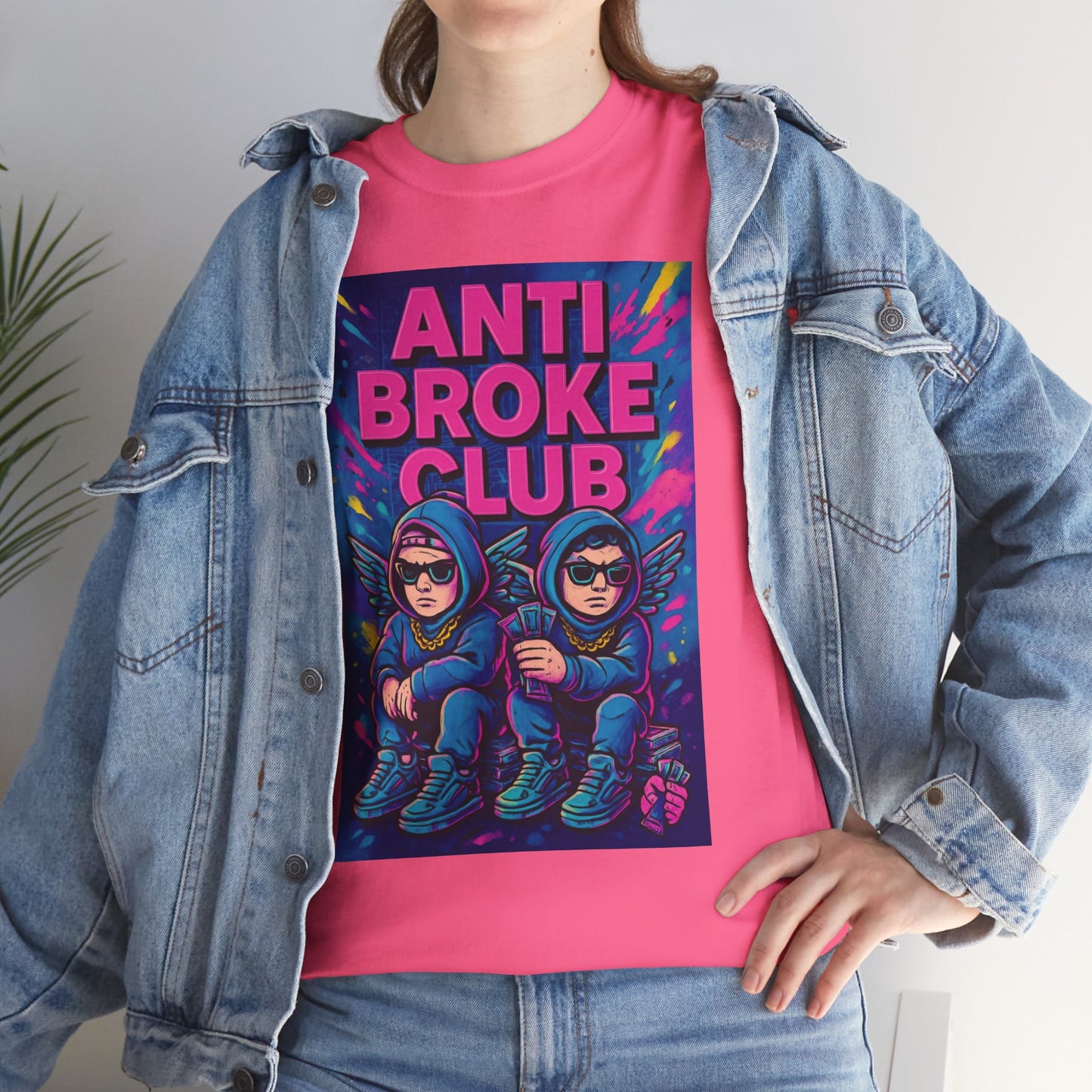 Anti Broke Club graphic T-shirt