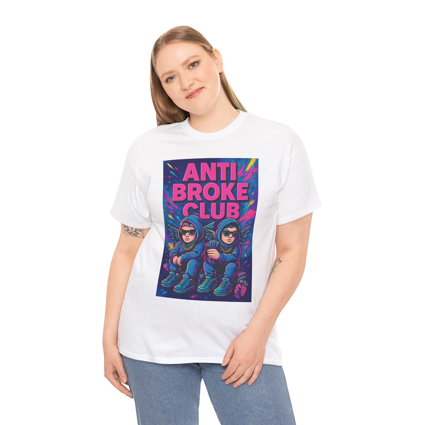 Anti Broke Club graphic T-shirt