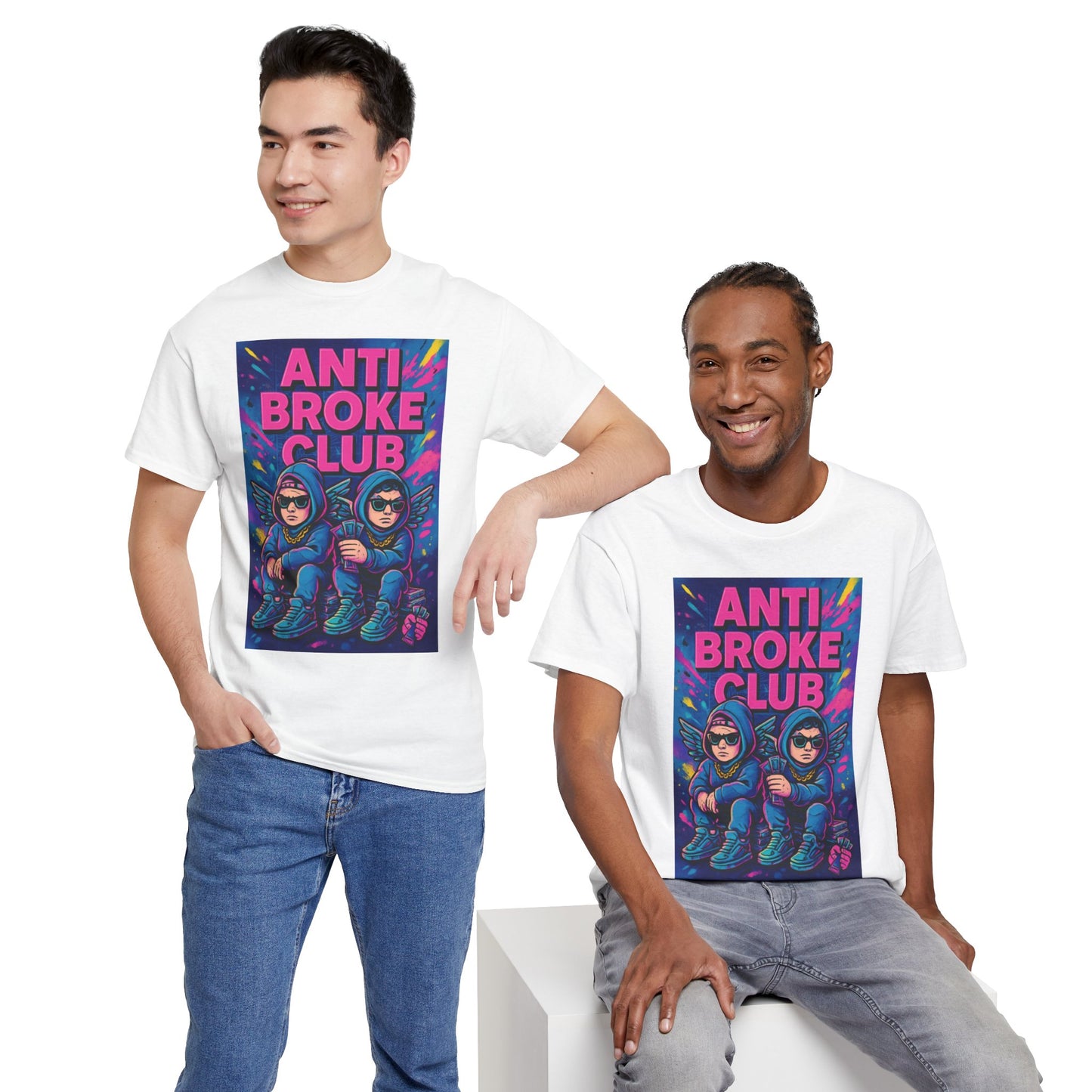 Anti Broke Club graphic T-shirt