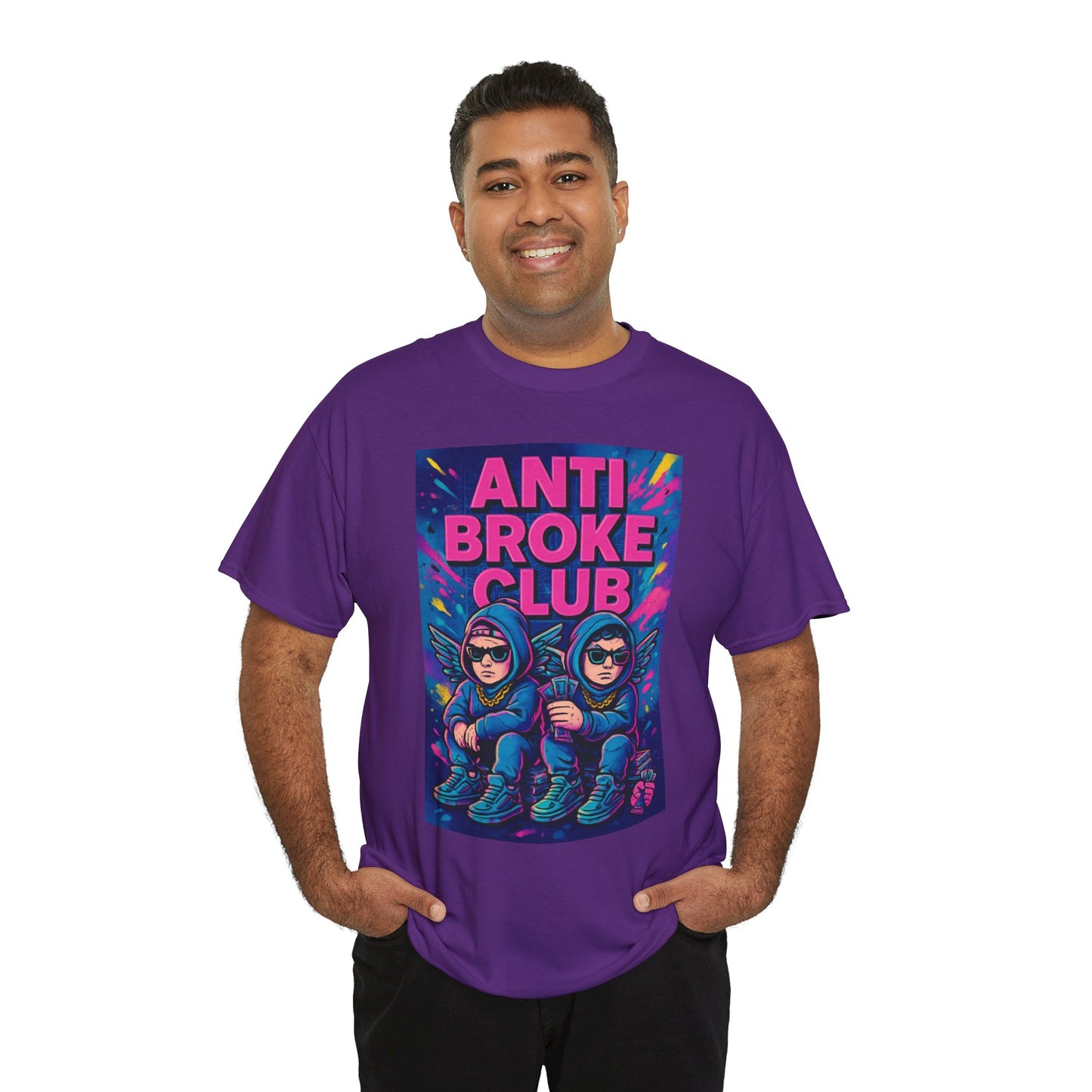 Anti Broke Club graphic T-shirt