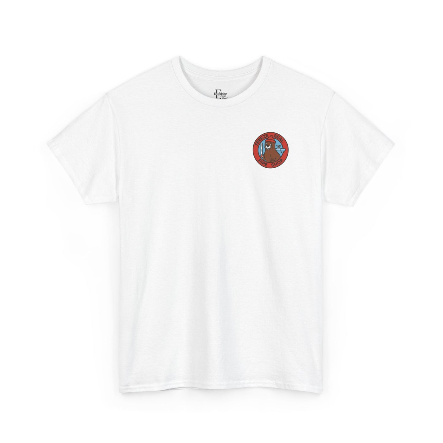 Unisex Heavy Cotton Tee with Bold Design, Casual Wear, Gift for Him/Her, Streetwear, Graphic Tee, Everyday Comfort, #ForTheFleet