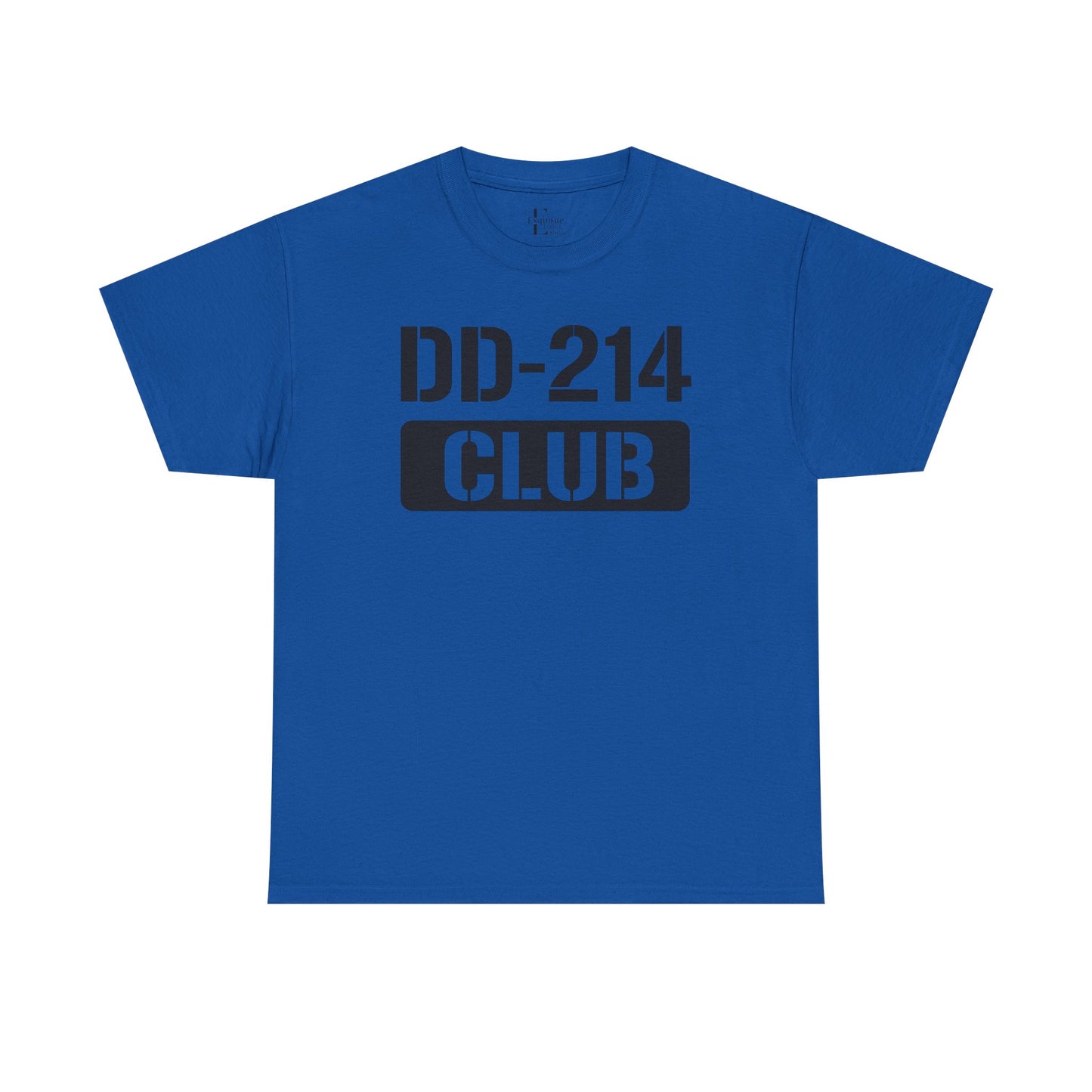 DD-214 Club Unisex Heavy Cotton Tee, Veteran Pride Shirt, Casual Wear, Military