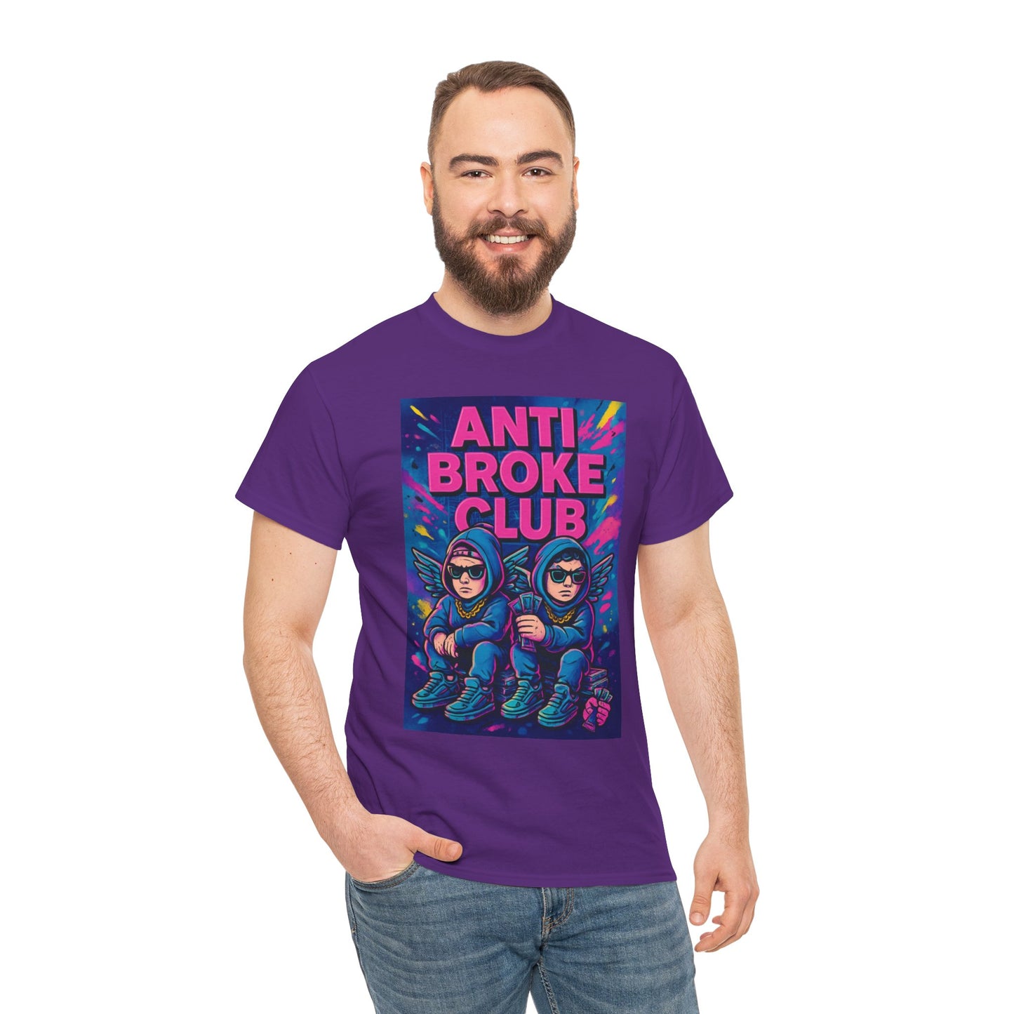Anti Broke Club graphic T-shirt