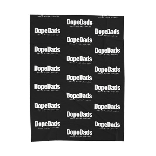 Dope dads Velveteen Plush Blanket