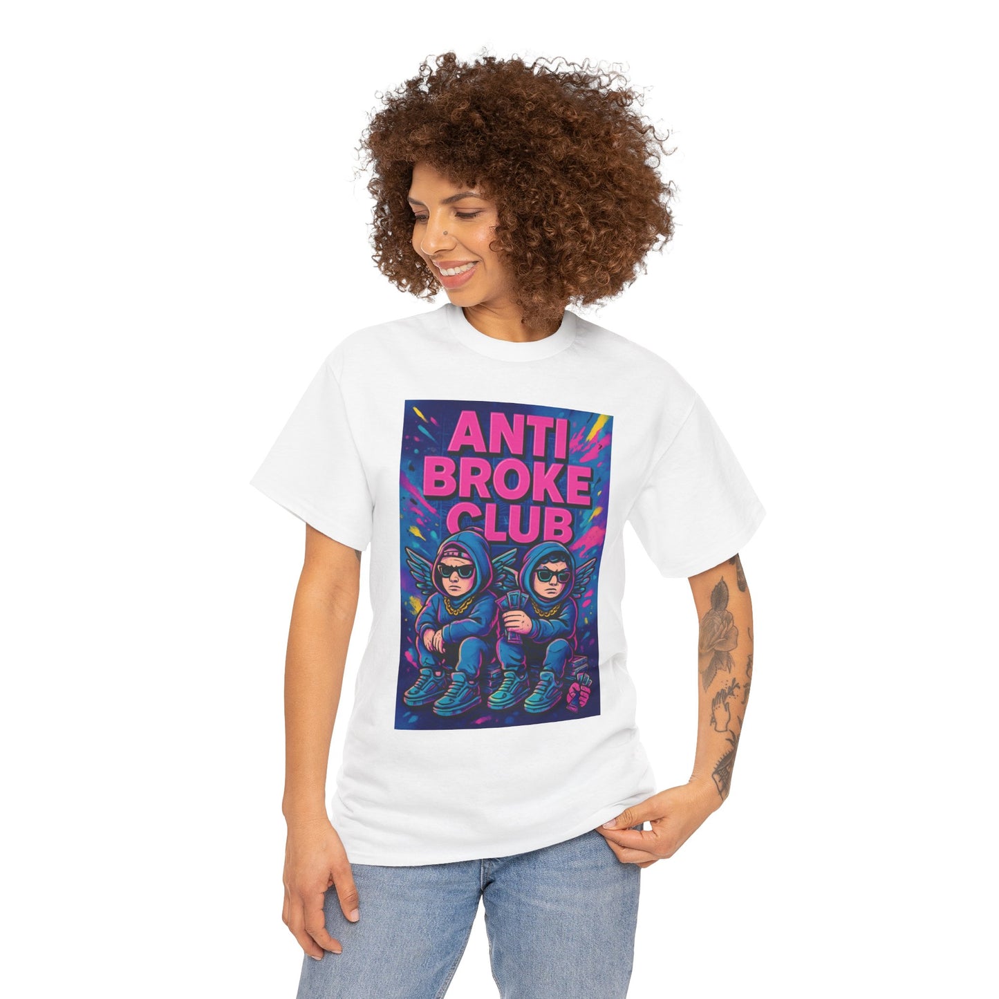 Anti Broke Club graphic T-shirt