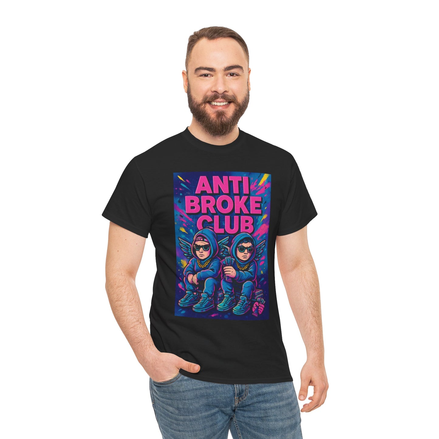 Anti Broke Club graphic T-shirt