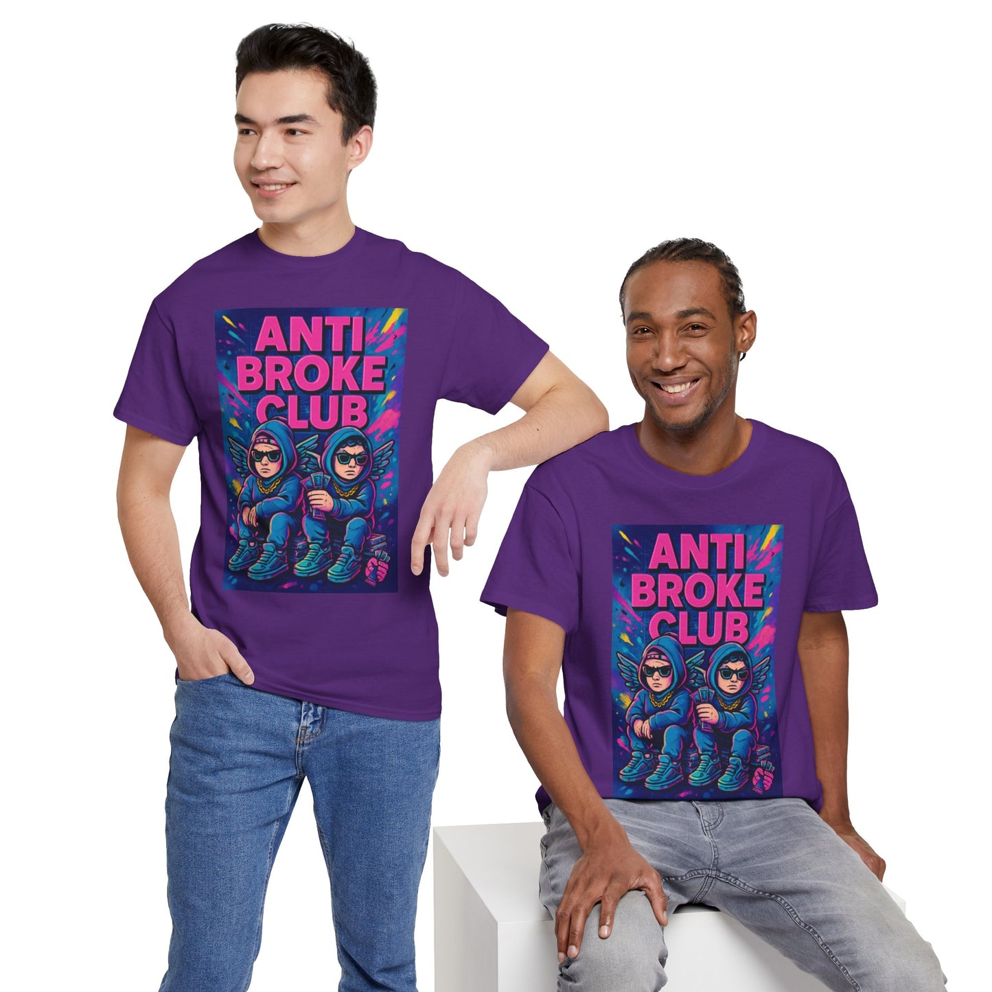 Anti Broke Club graphic T-shirt