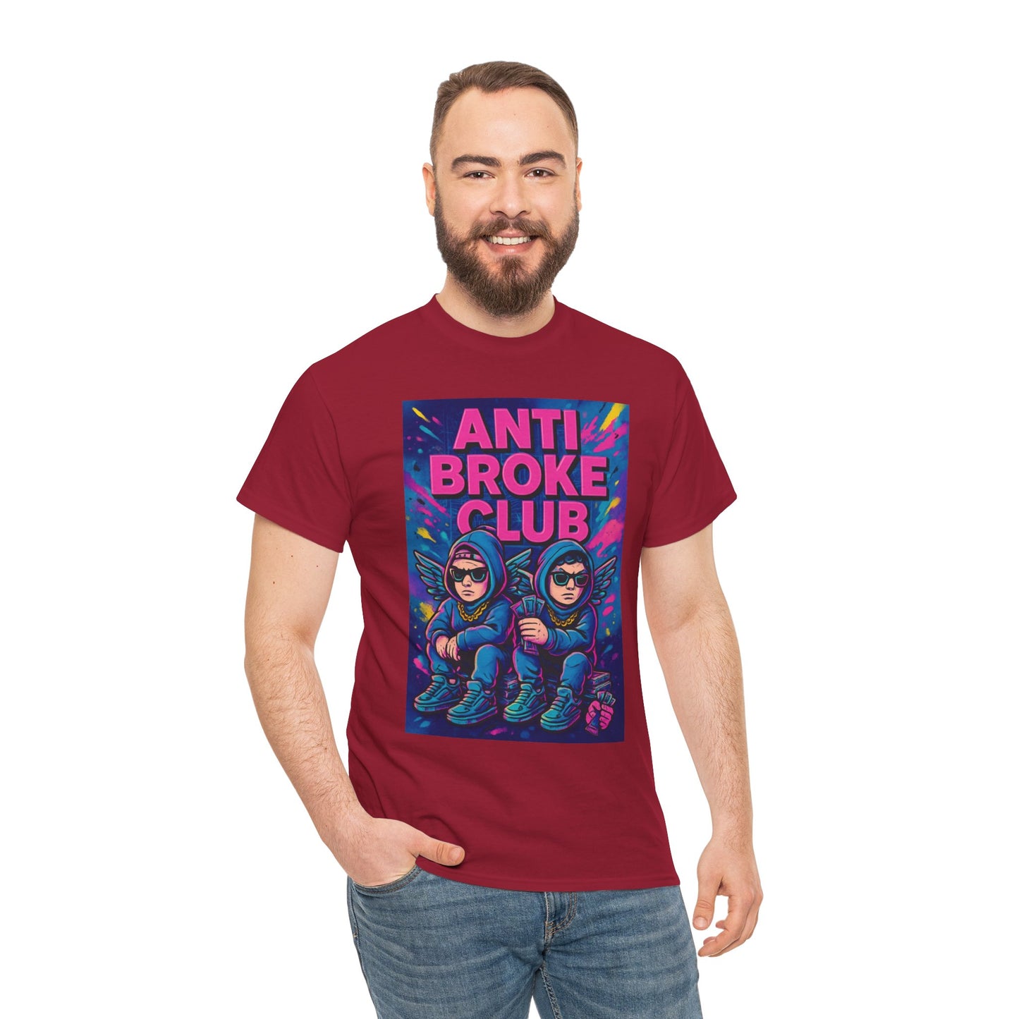 Anti Broke Club graphic T-shirt
