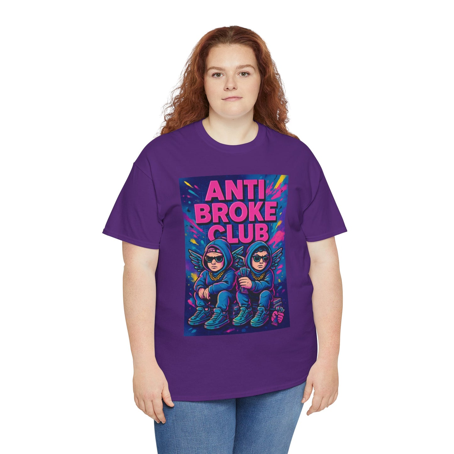 Anti Broke Club graphic T-shirt