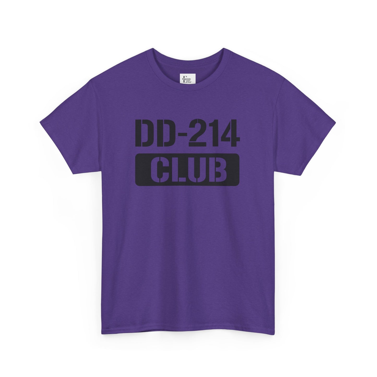 DD-214 Club Unisex Heavy Cotton Veterans Shirt, Patriotic T-Shirt
