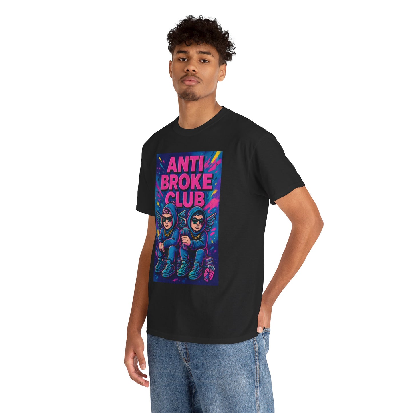 Anti Broke Club graphic T-shirt
