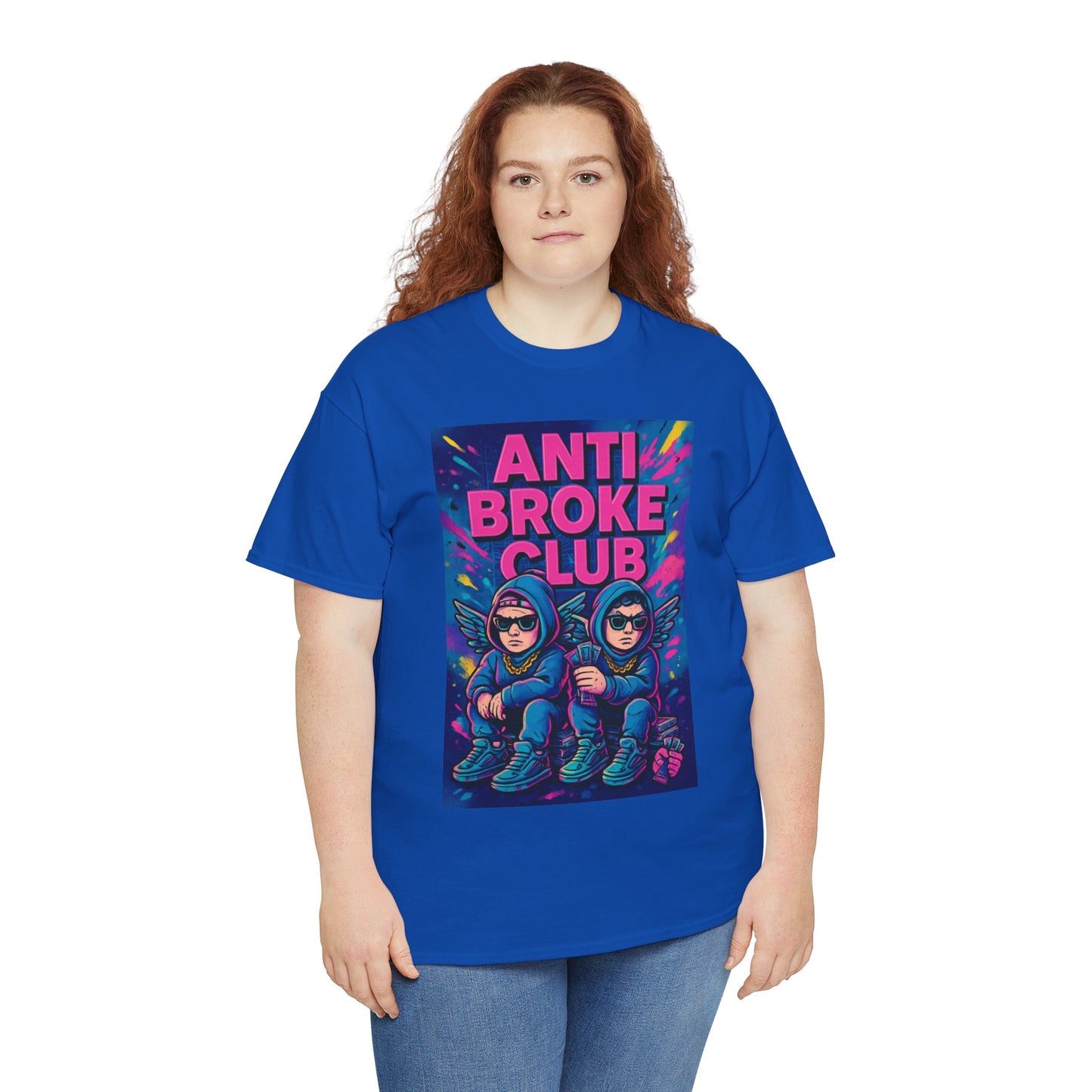 Anti Broke Club graphic T-shirt