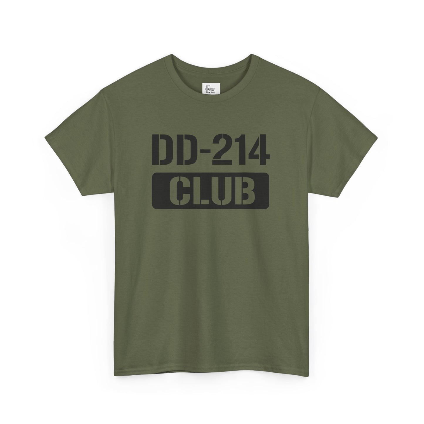 DD-214 Club Unisex Heavy Cotton Veterans Shirt, Patriotic T-Shirt