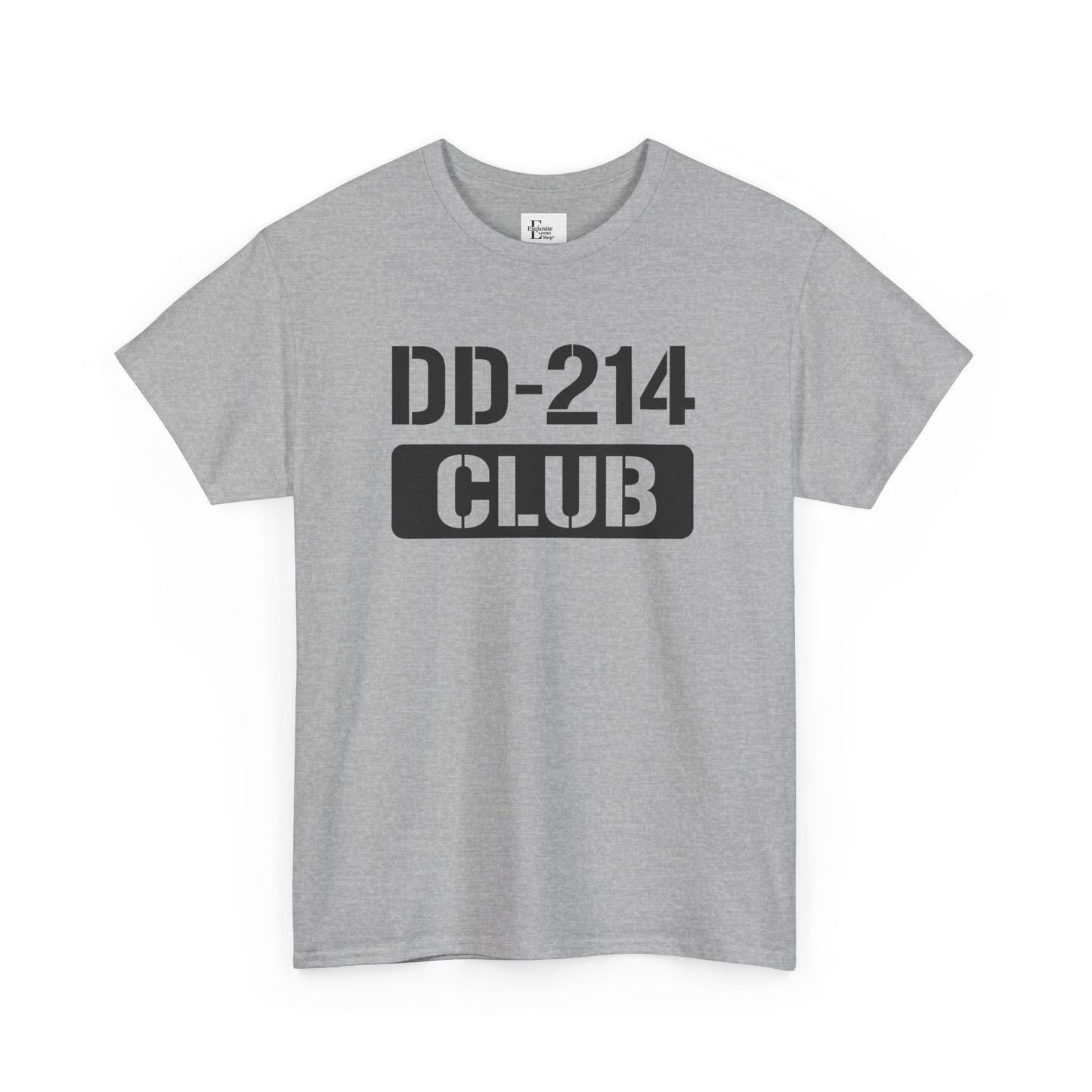 DD-214 Club Unisex Heavy Cotton Veterans Shirt, Patriotic T-Shirt
