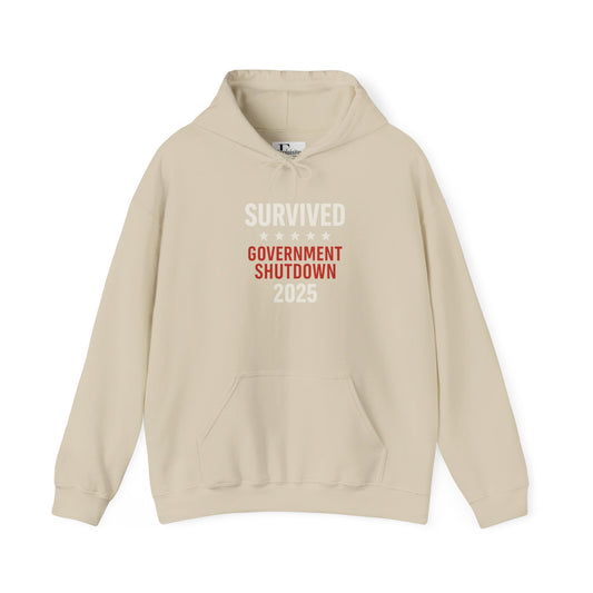 Various colors "Survived Government Shutdown" Hoodie