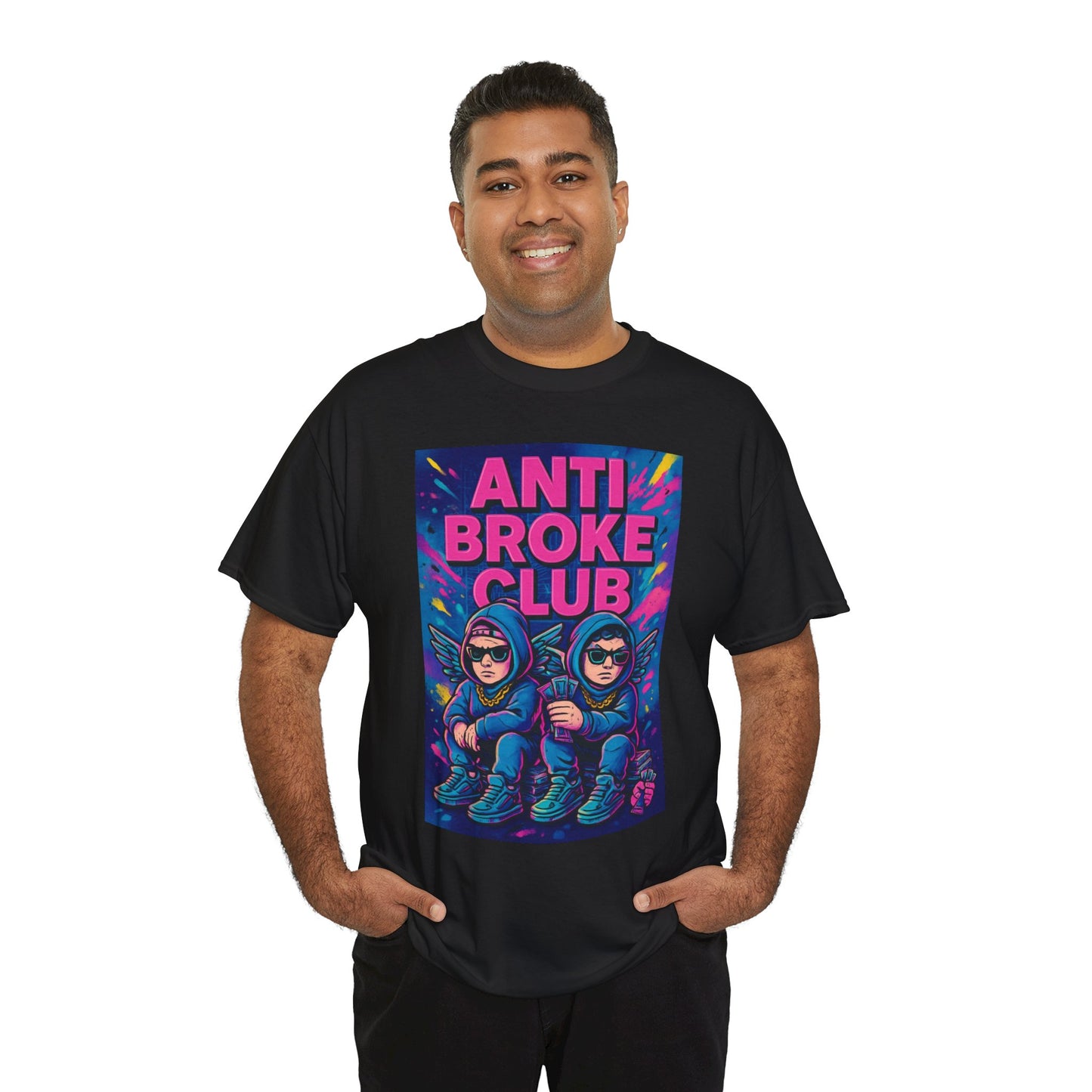 Anti Broke Club graphic T-shirt