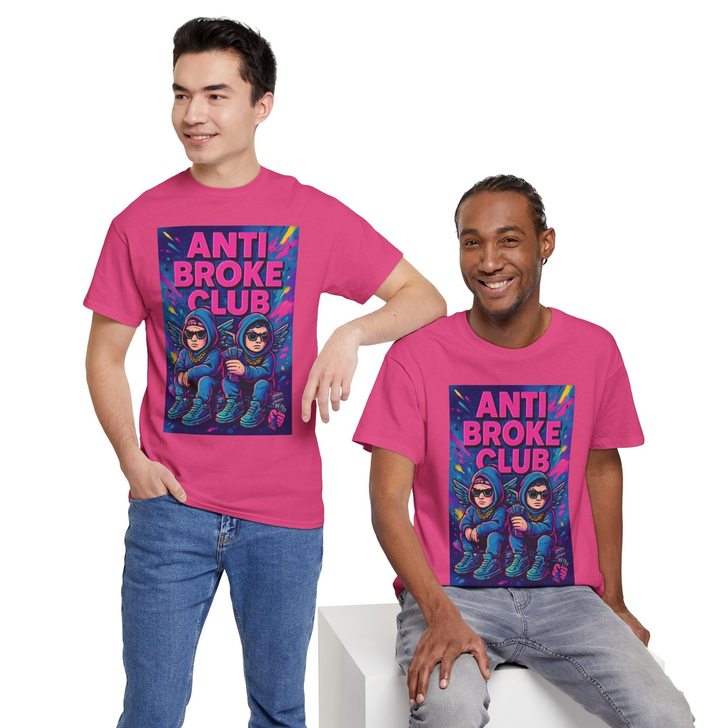 Anti Broke Club graphic T-shirt
