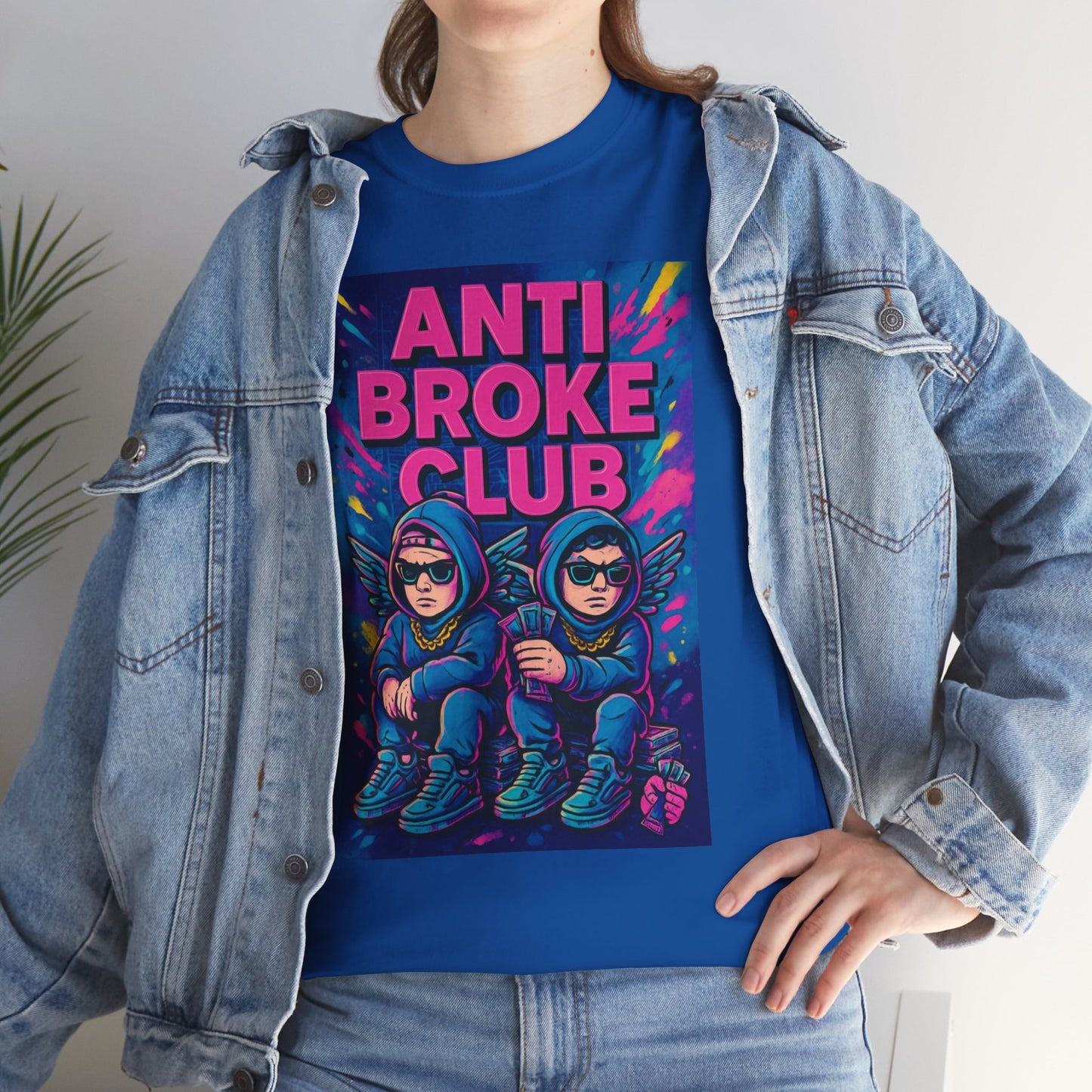 Anti Broke Club graphic T-shirt