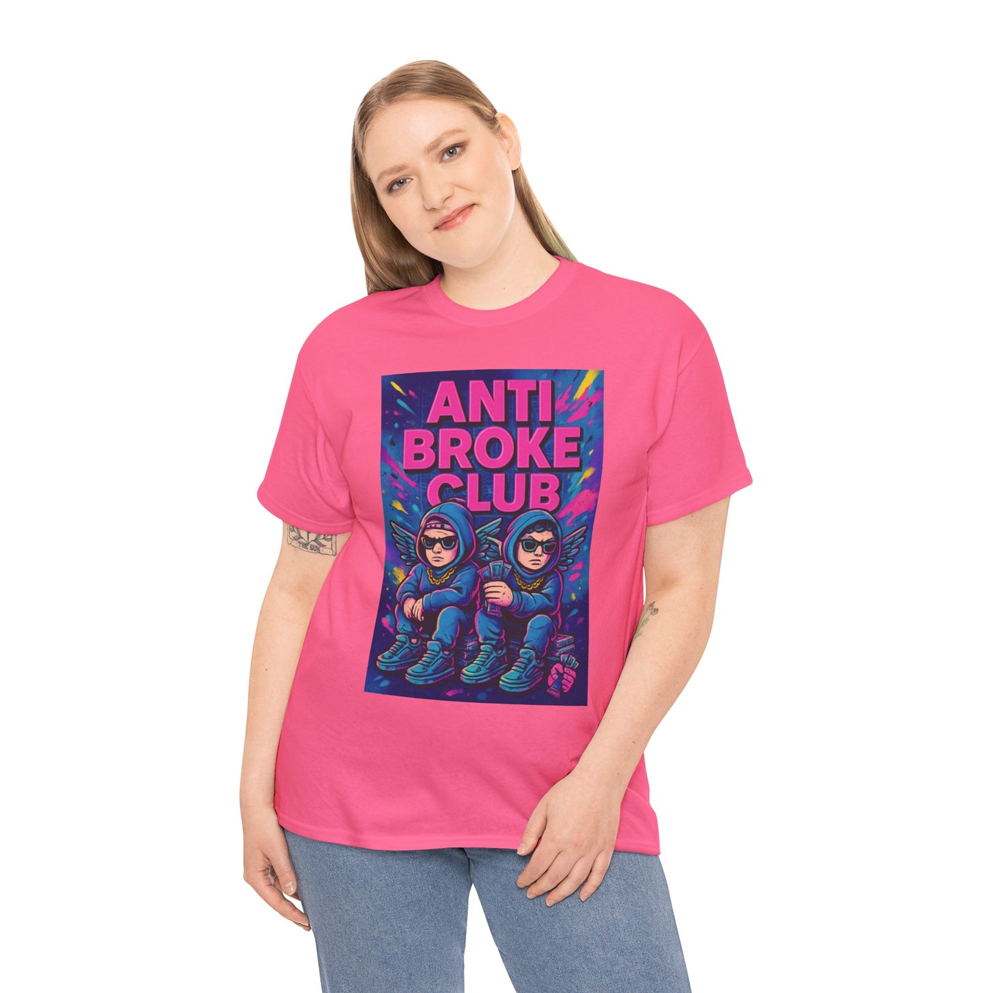 Anti Broke Club graphic T-shirt