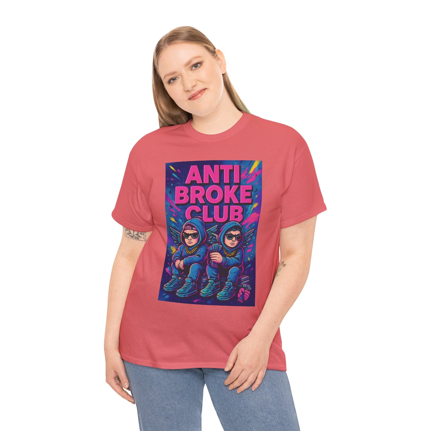 Anti Broke Club graphic T-shirt