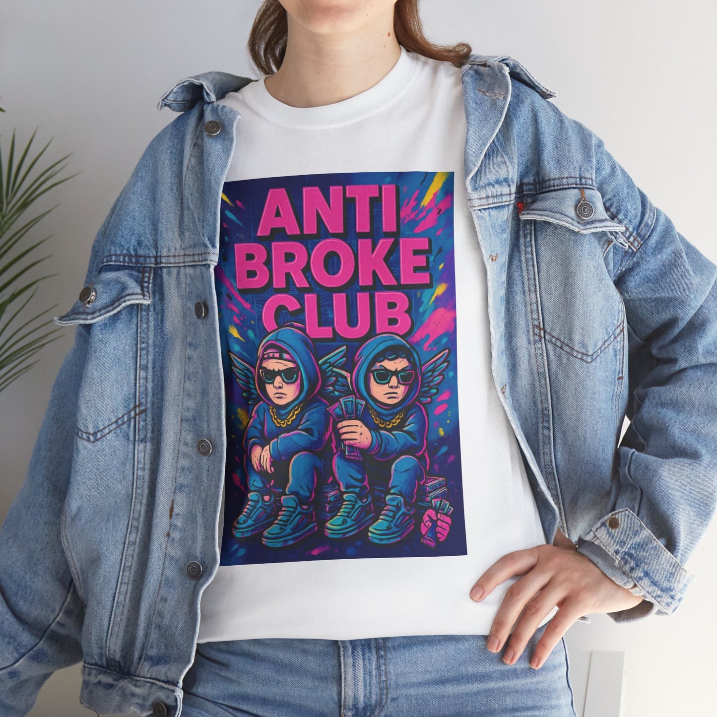 Anti Broke Club graphic T-shirt