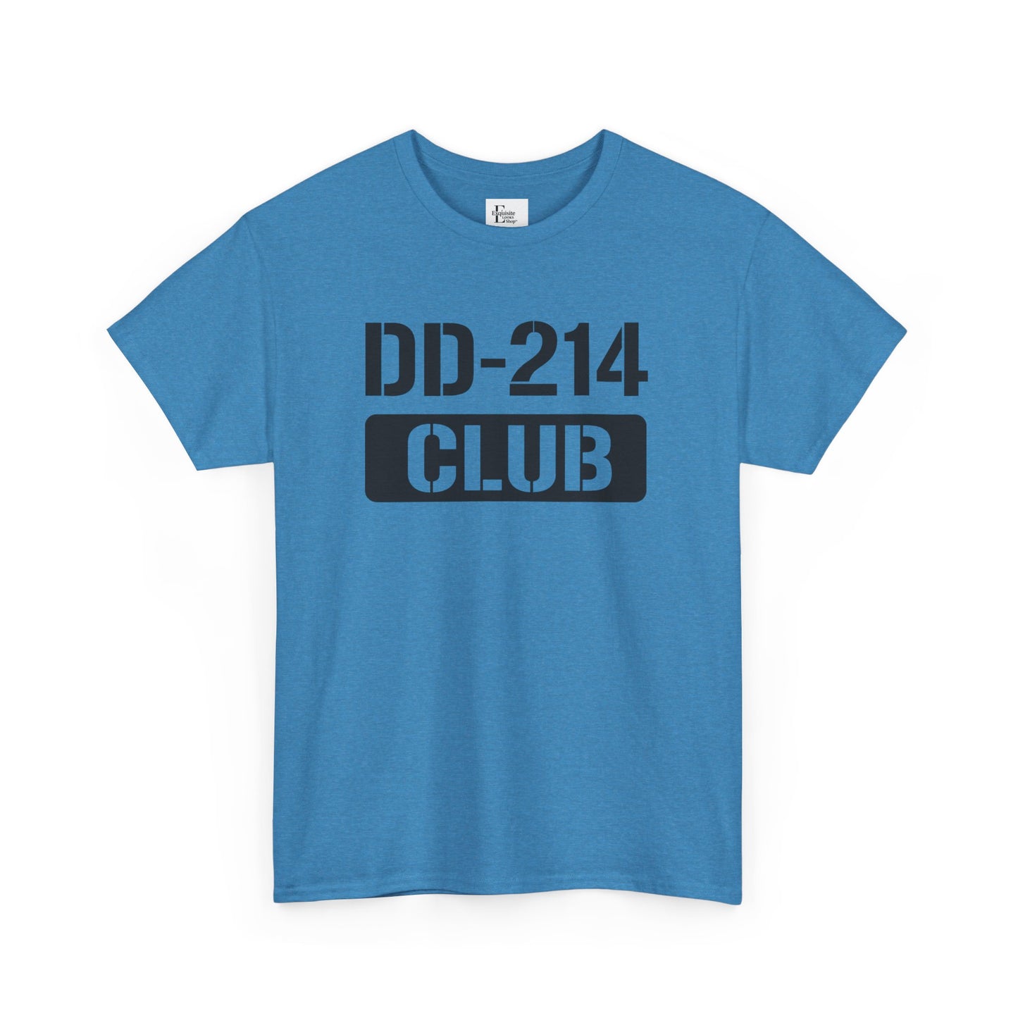 DD-214 Club Unisex Heavy Cotton Veterans Shirt, Patriotic T-Shirt