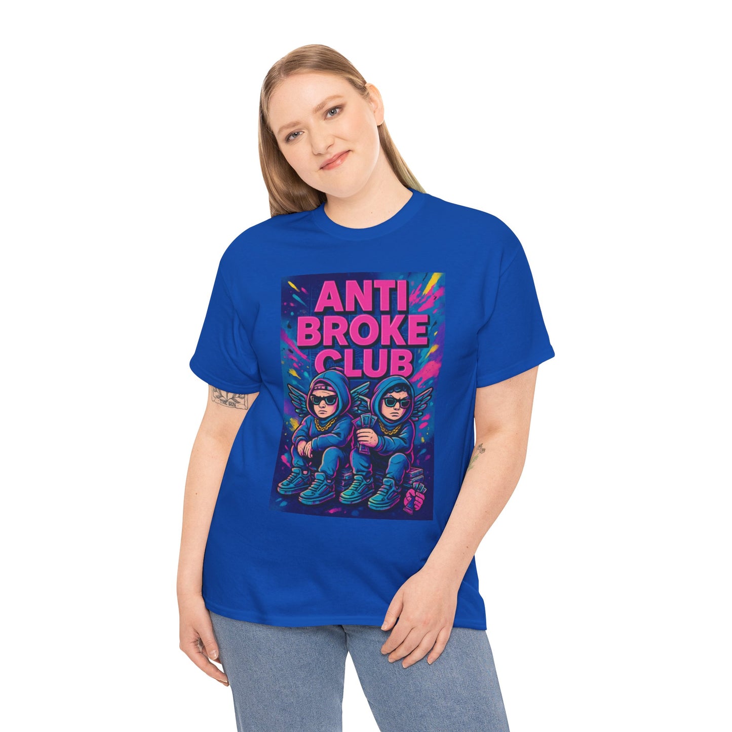 Anti Broke Club graphic T-shirt