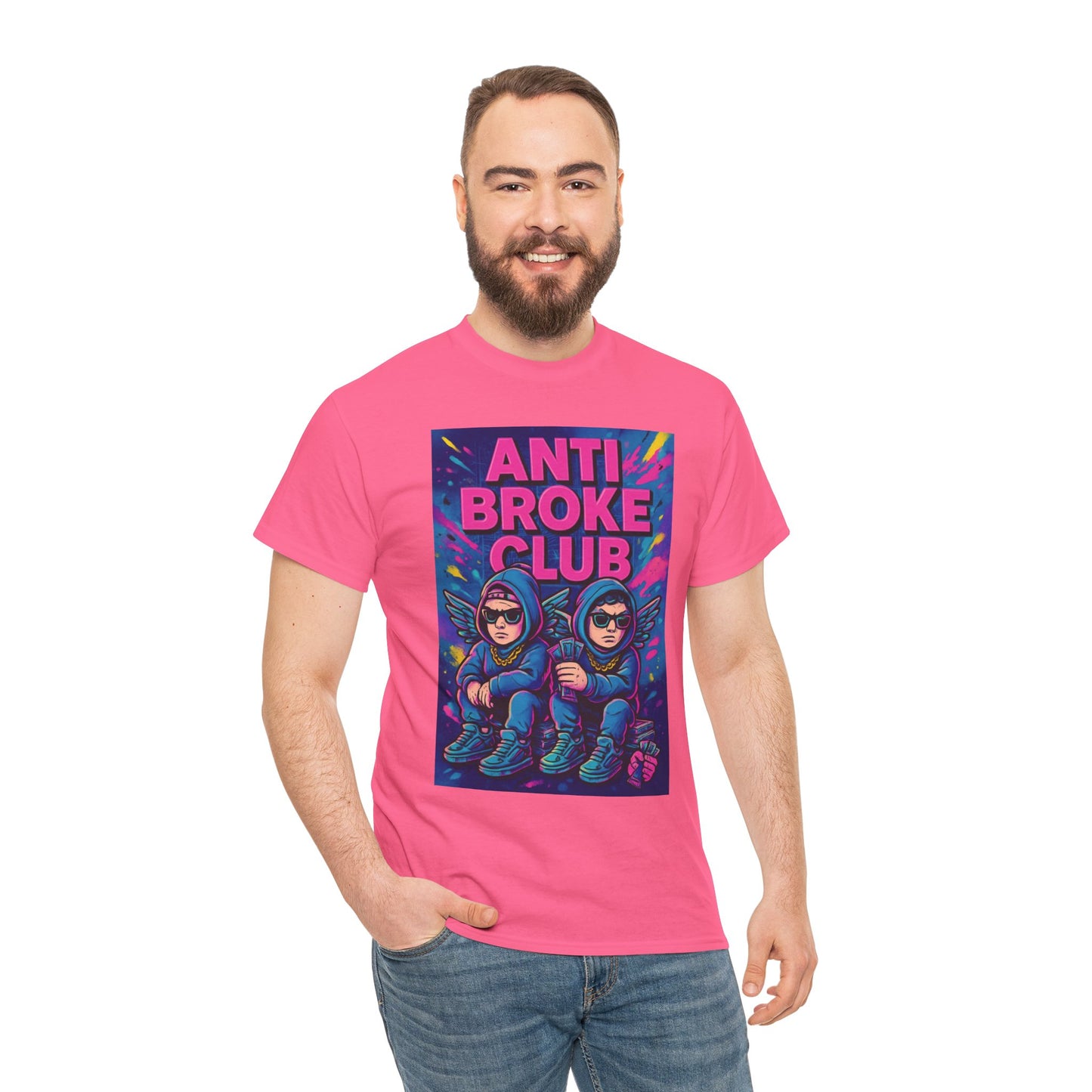 Anti Broke Club graphic T-shirt