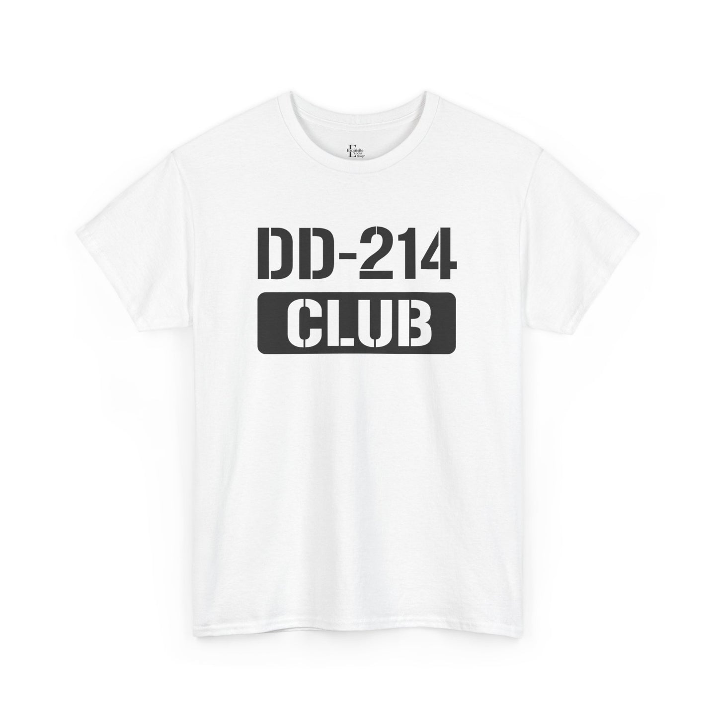 DD-214 Club Unisex Heavy Cotton Veterans Shirt, Patriotic T-Shirt