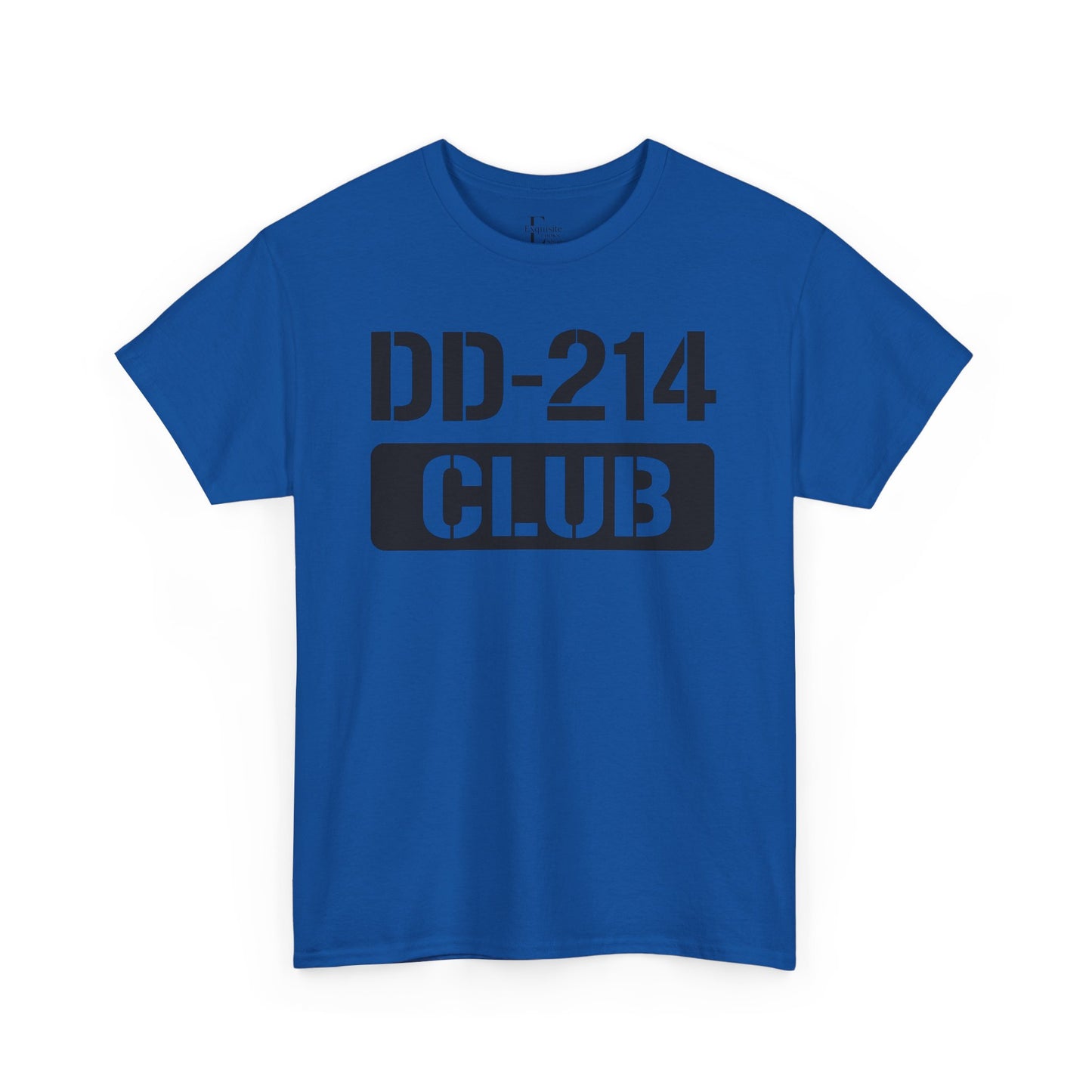 DD-214 Club Unisex Heavy Cotton Tee, Veteran Pride Shirt, Casual Wear, Military