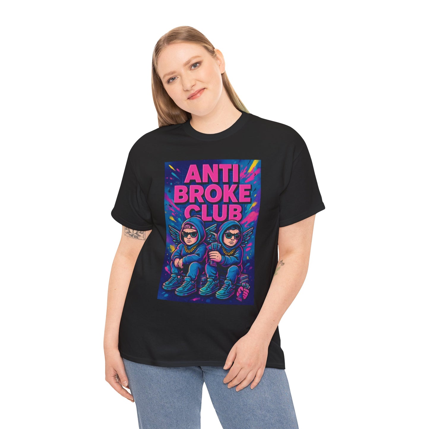 Anti Broke Club graphic T-shirt