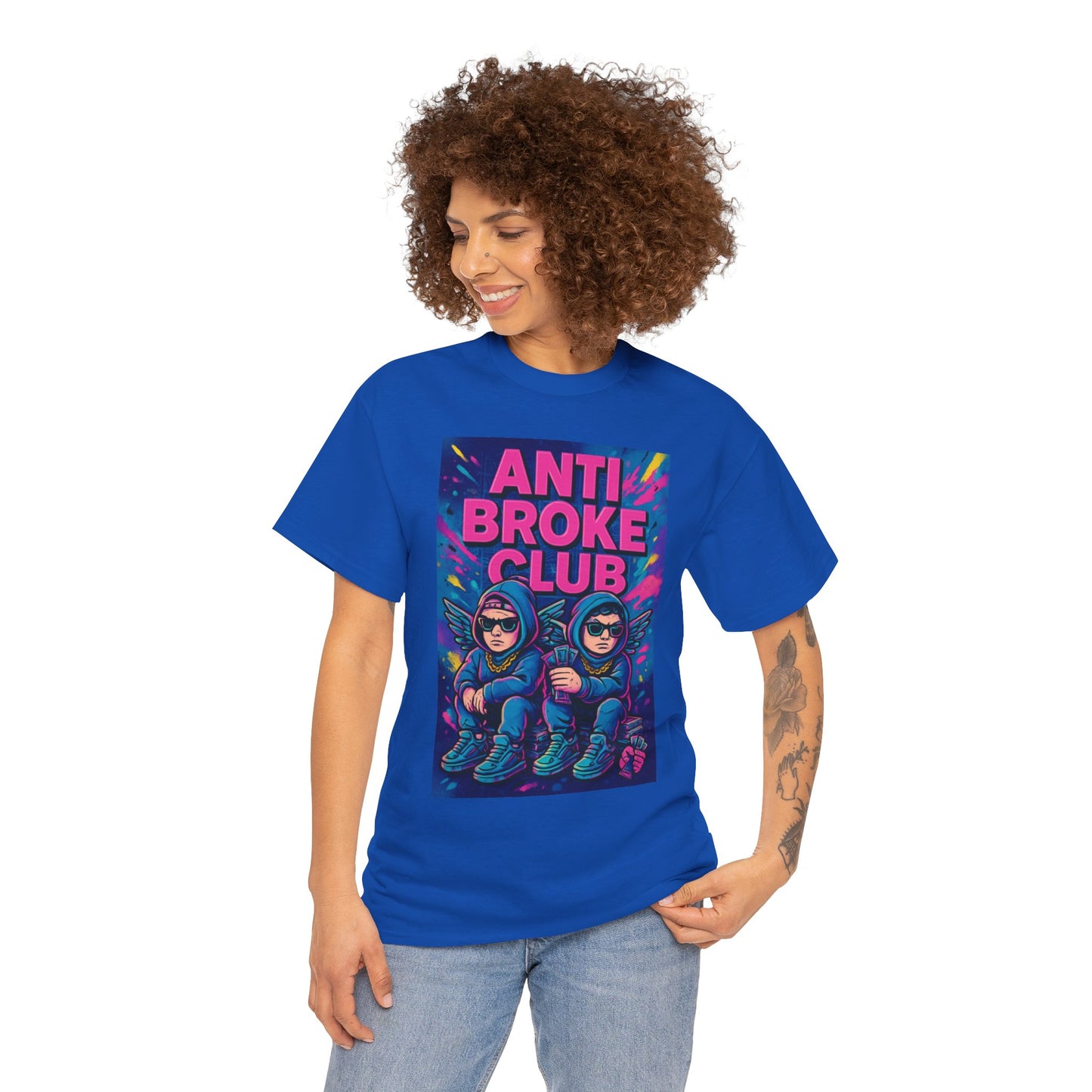 Anti Broke Club graphic T-shirt