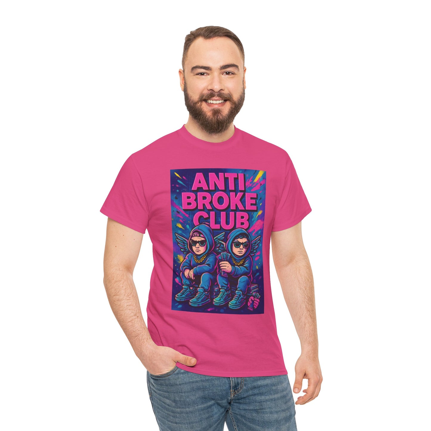 Anti Broke Club graphic T-shirt